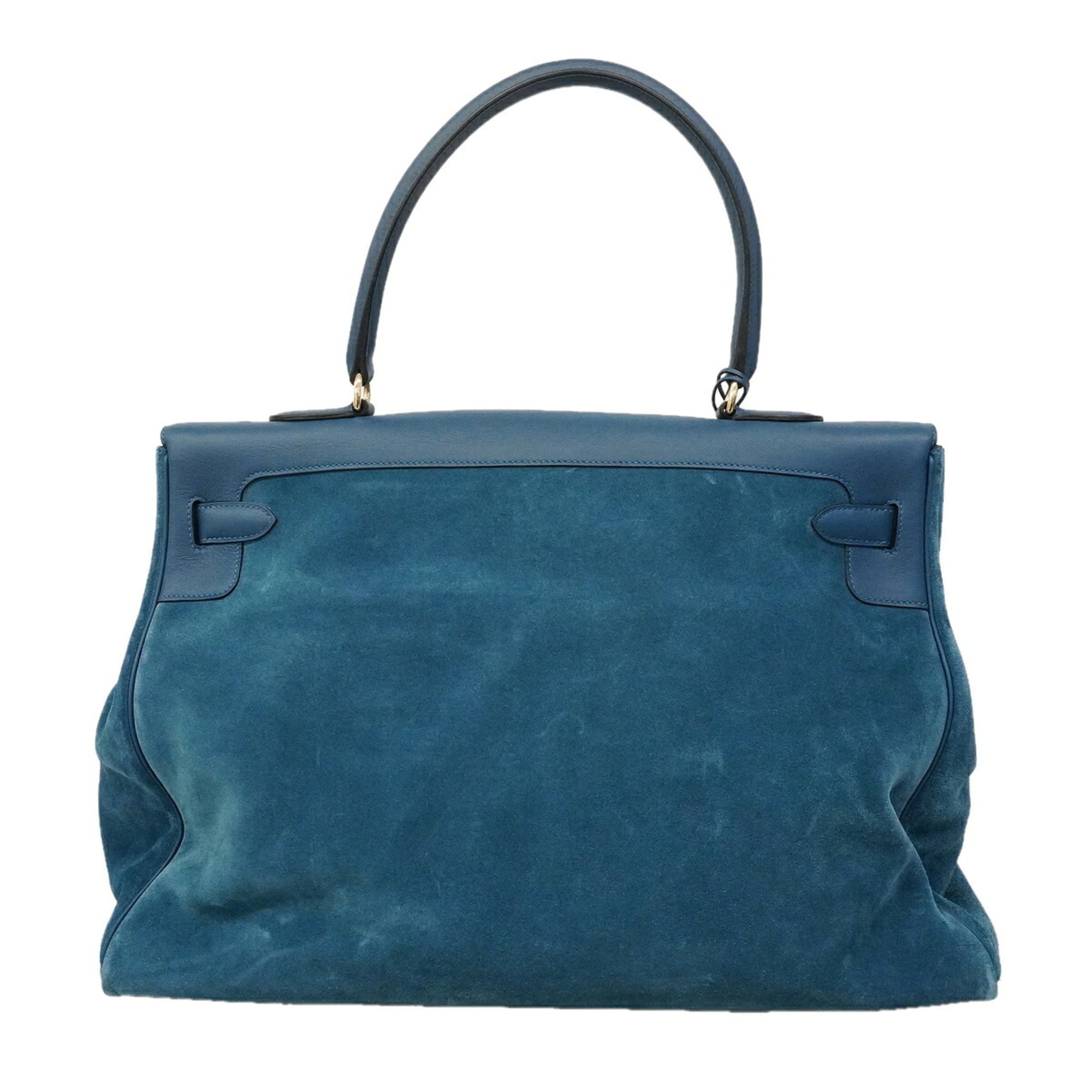Hermes Blue Handbag (Pre-Owned)