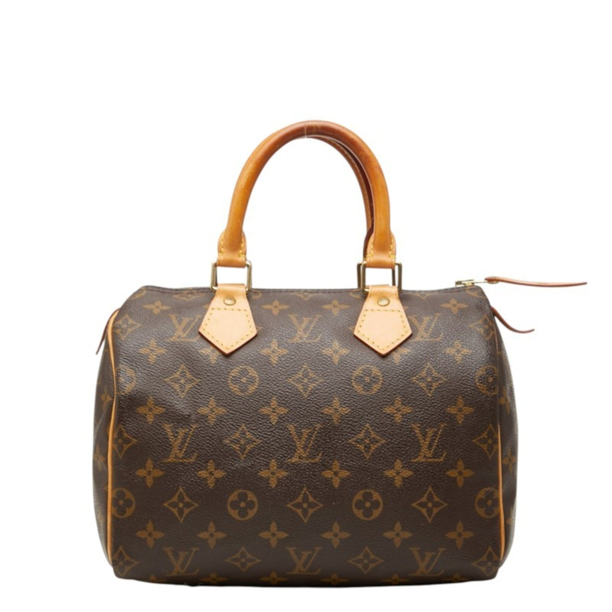 Louis Vuitton Brown Pvc Leather Boston Bag Handbag (Pre-Owned)