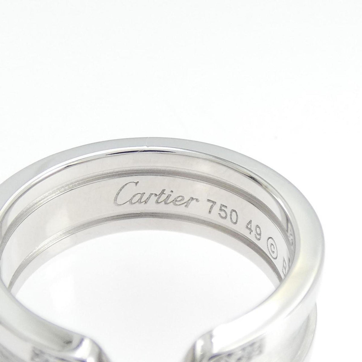 Cartier White Gold (18K) Band Ring (Pre-Owned)