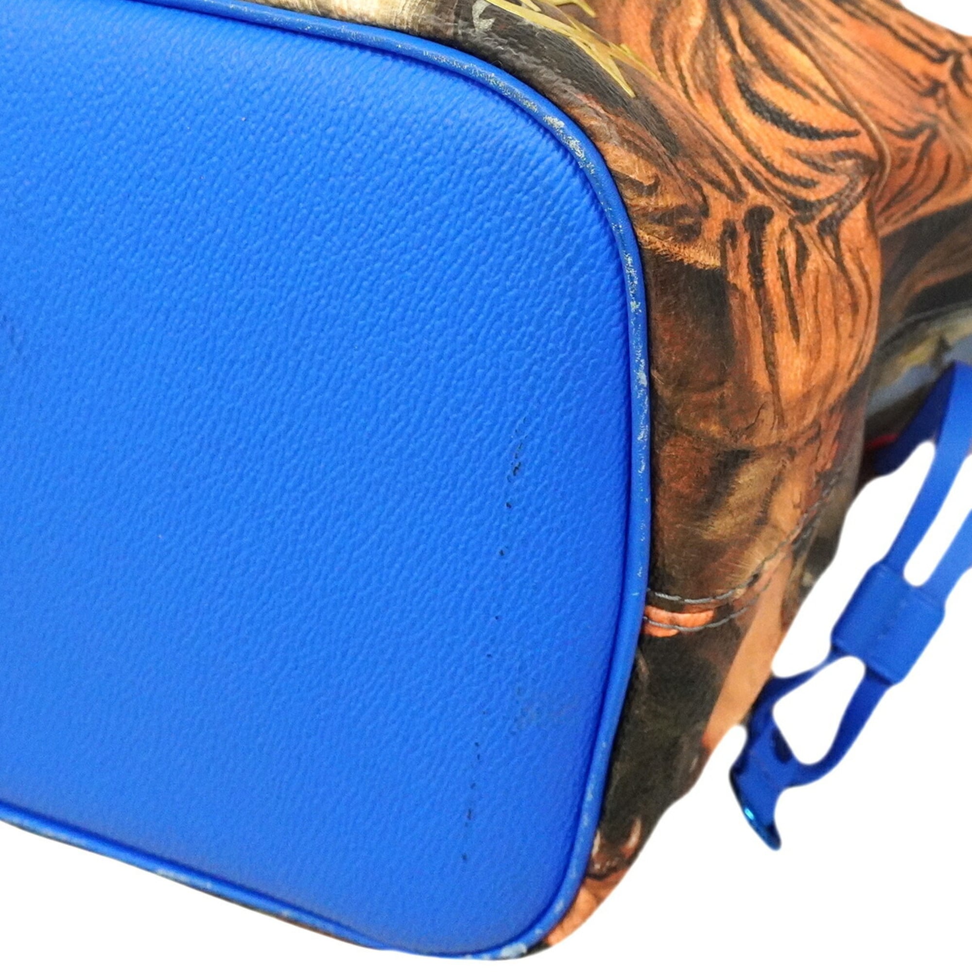 Louis Vuitton Blue Multi-Color Tote Bag (Pre-Owned)
