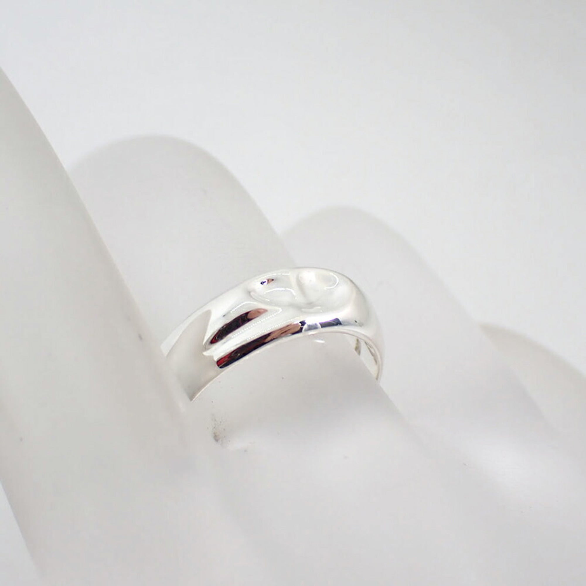 Tiffany Sterling Silver 925 Band Ring (Pre-Owned)