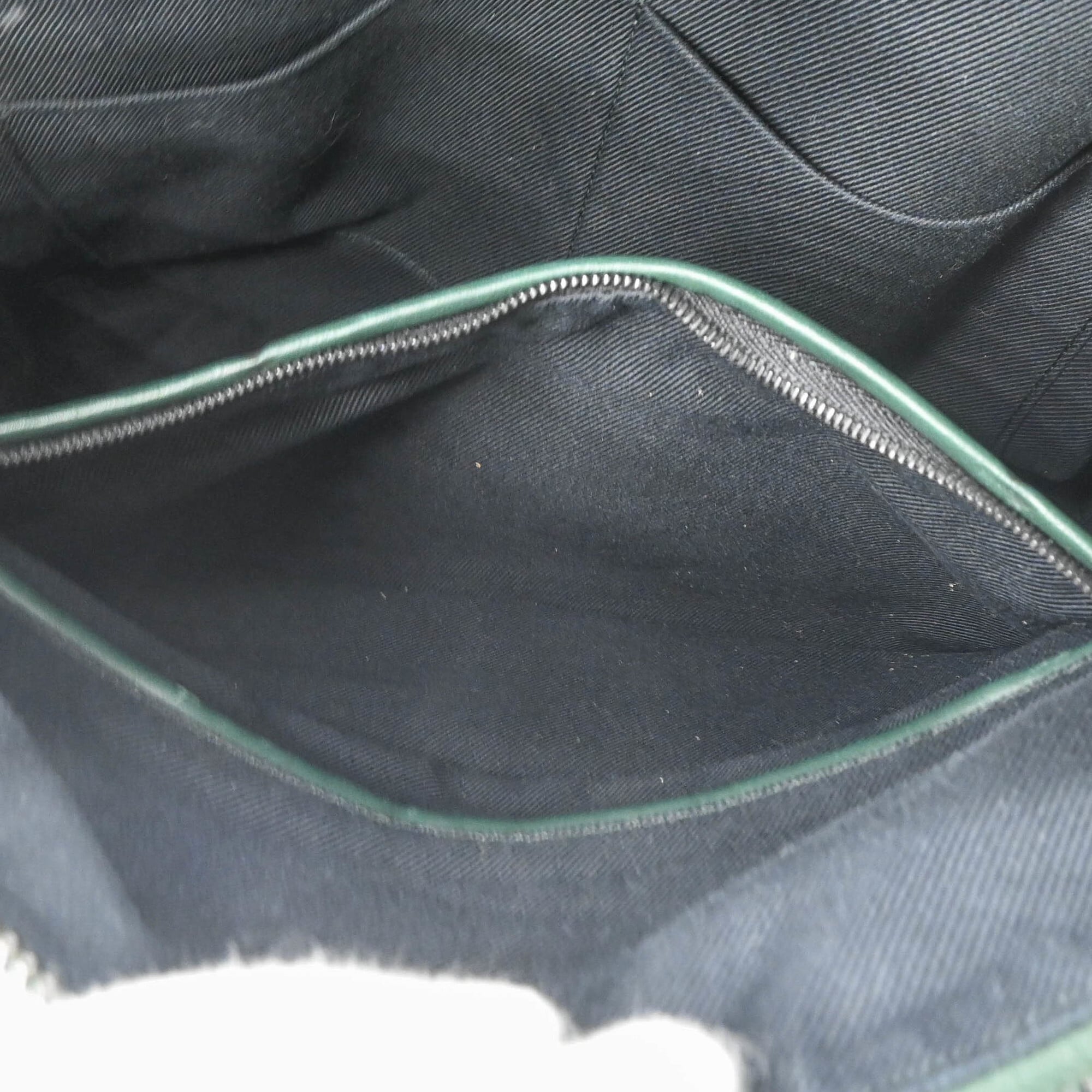 Bottega Veneta Green Intrecciato Backpack (Pre-Owned)