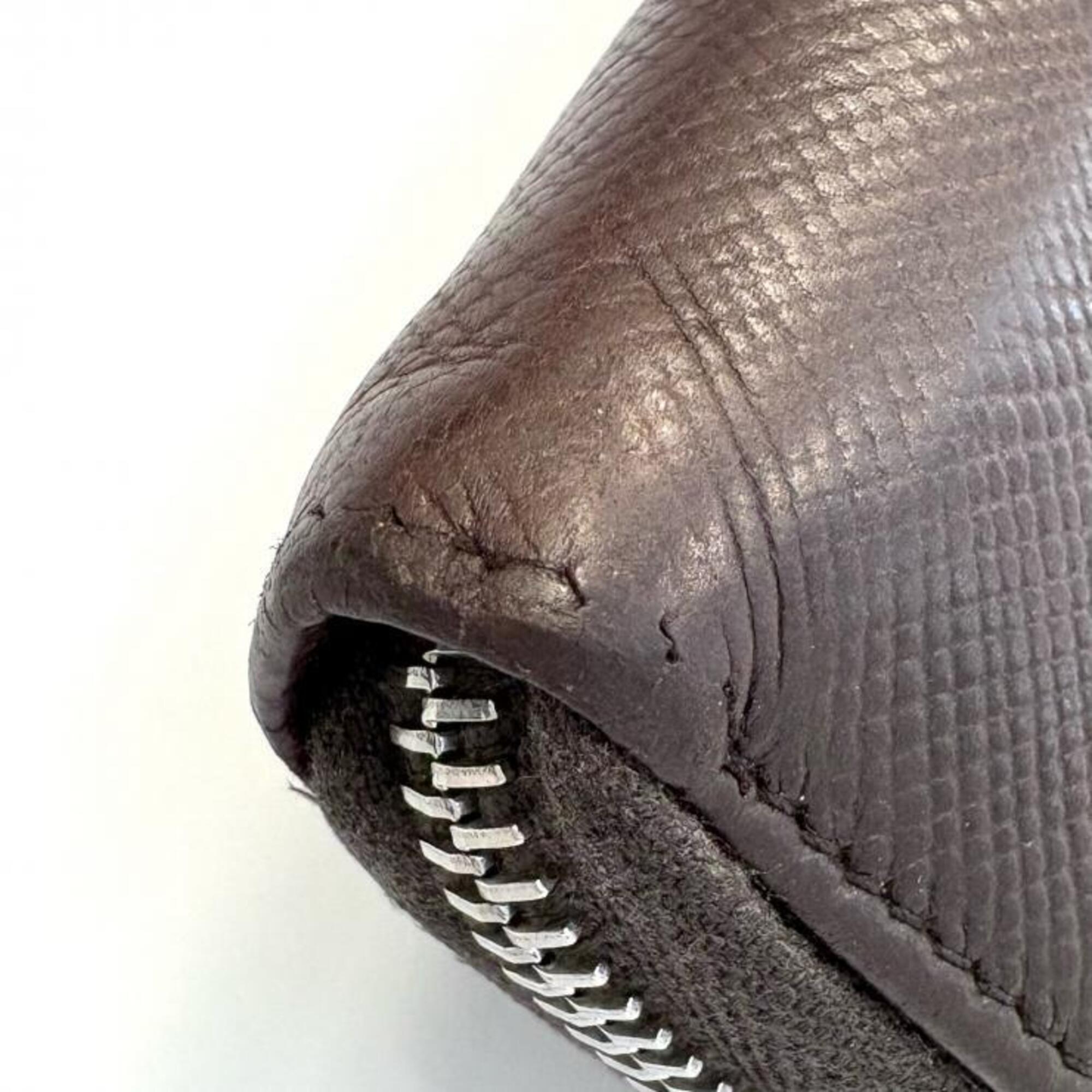 Prada Brown Saffiano Long Wallet (Bi-Fold) (Pre-Owned)