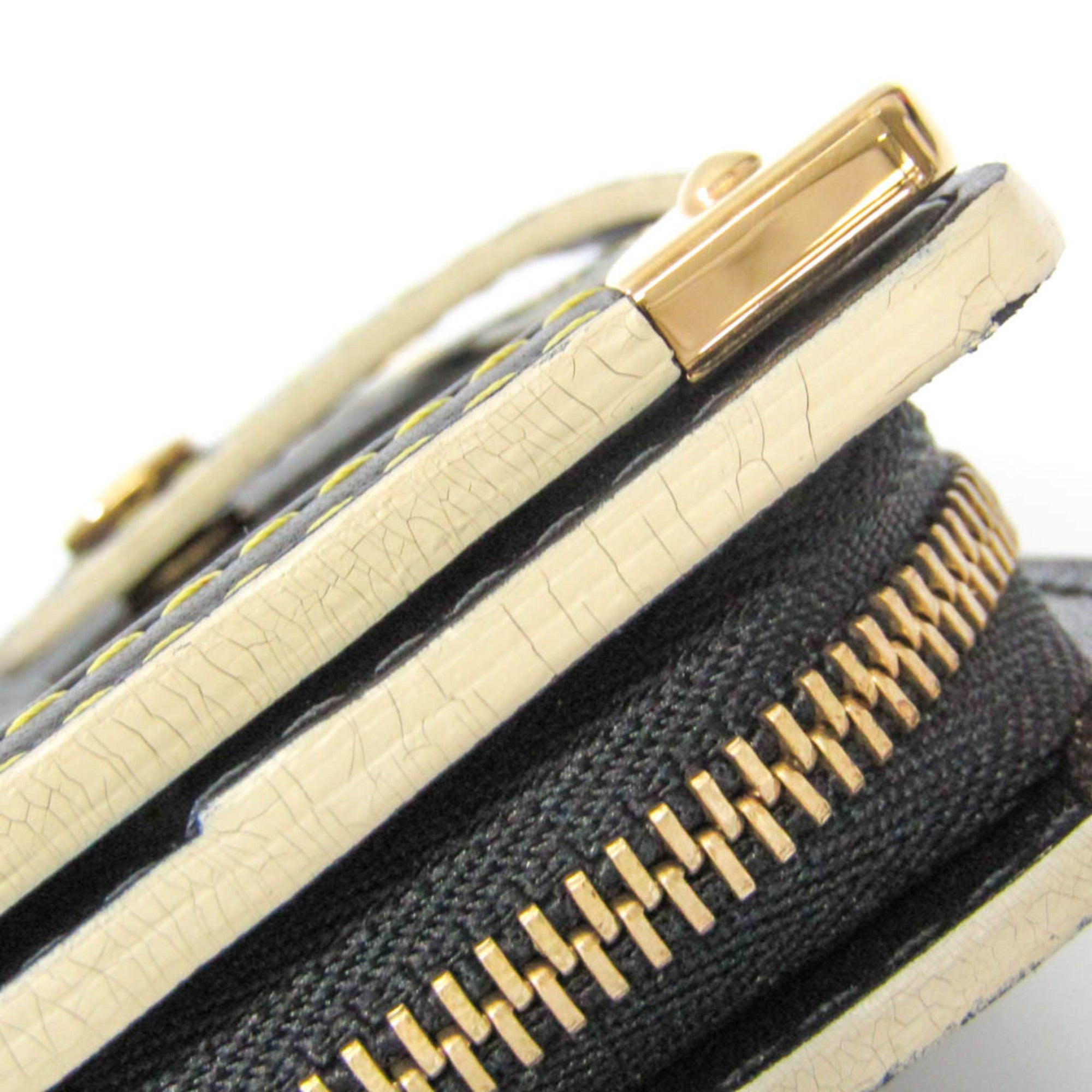 Louis Vuitton Suhali Noir Suhali Leather Wallet (Bi-Fold) (Pre-Owned)