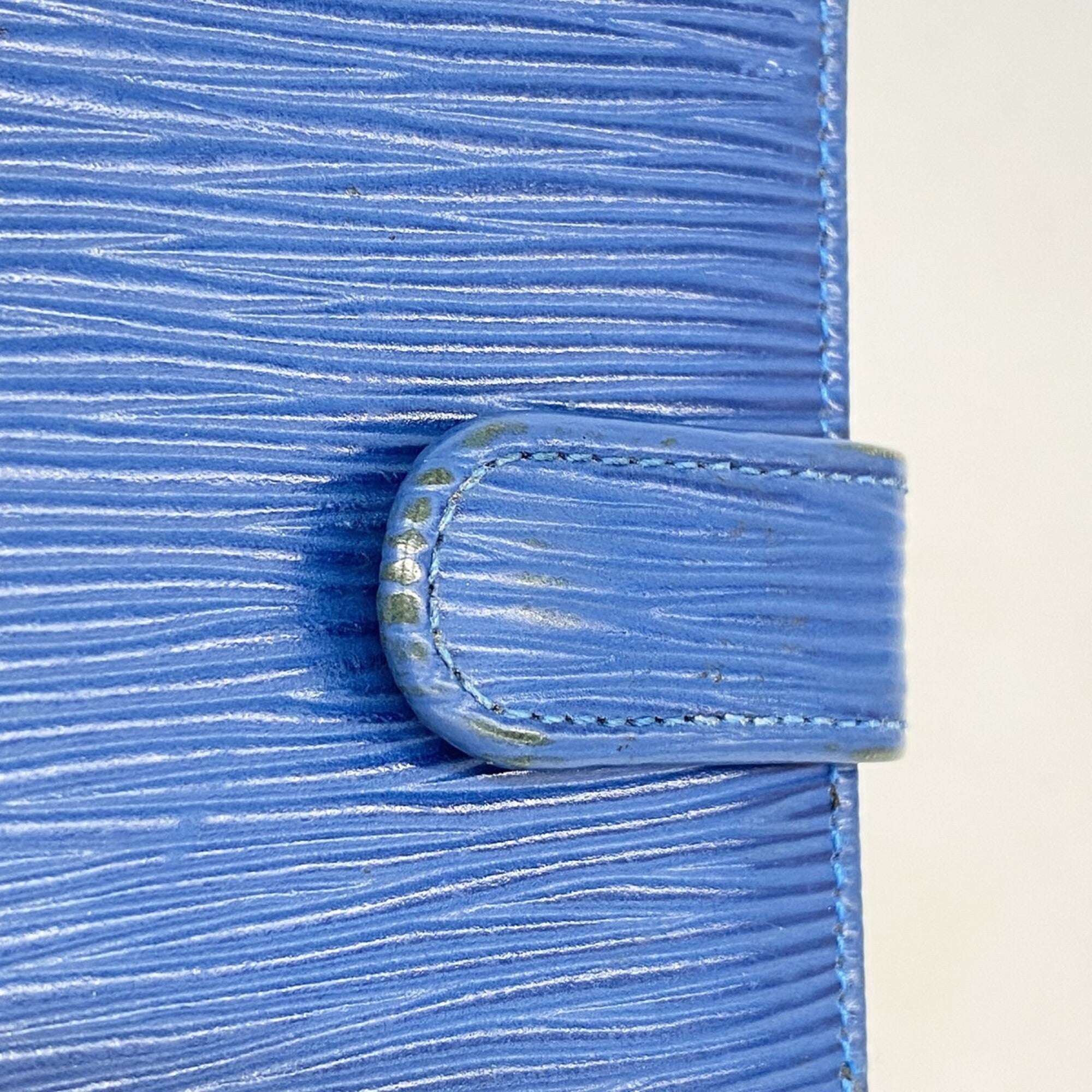Louis Vuitton Toledo Blue Wallet (Bi-Fold) (Pre-Owned)