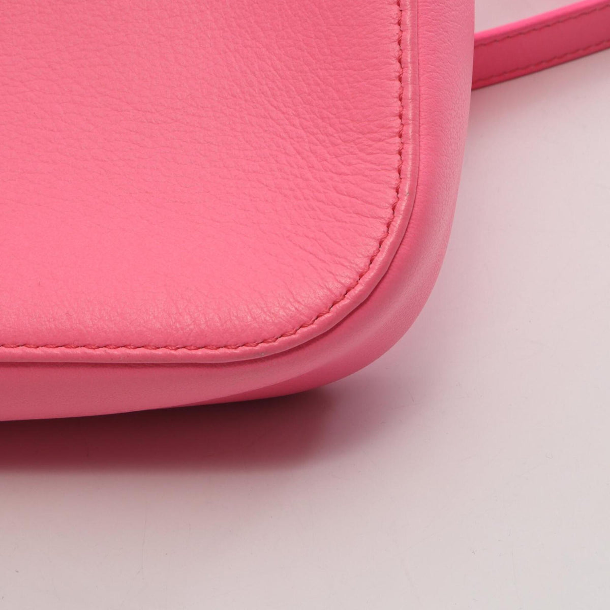 Balenciaga Pink Leather Handbag Shoulder Bag (Pre-Owned)