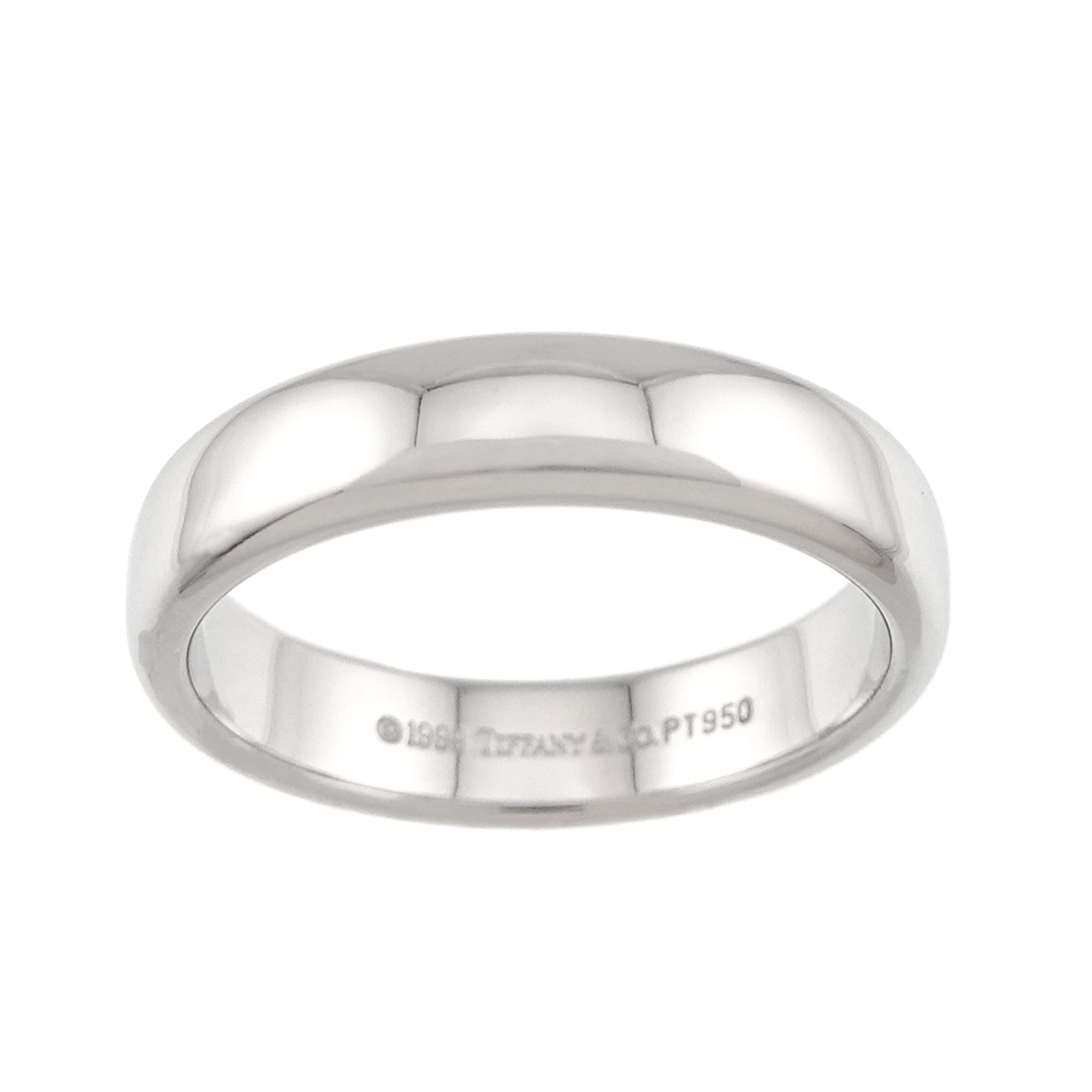 Tiffany Platinum 950 Band Ring (Pre-Owned)