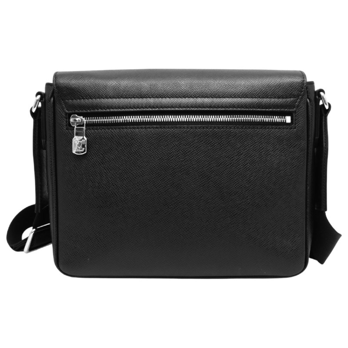 Louis Vuitton Black Taiga Leather Shoulder Bag (Pre-Owned)