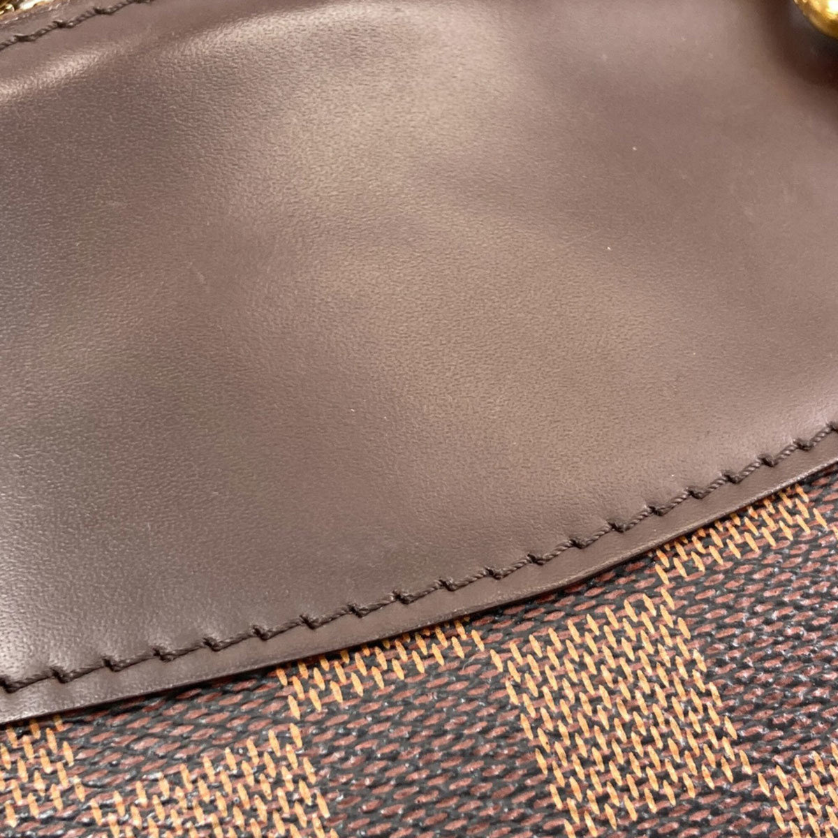 Louis Vuitton Damier Damier Canvas Ebene Damier Canvas Handbag (Pre-Owned)