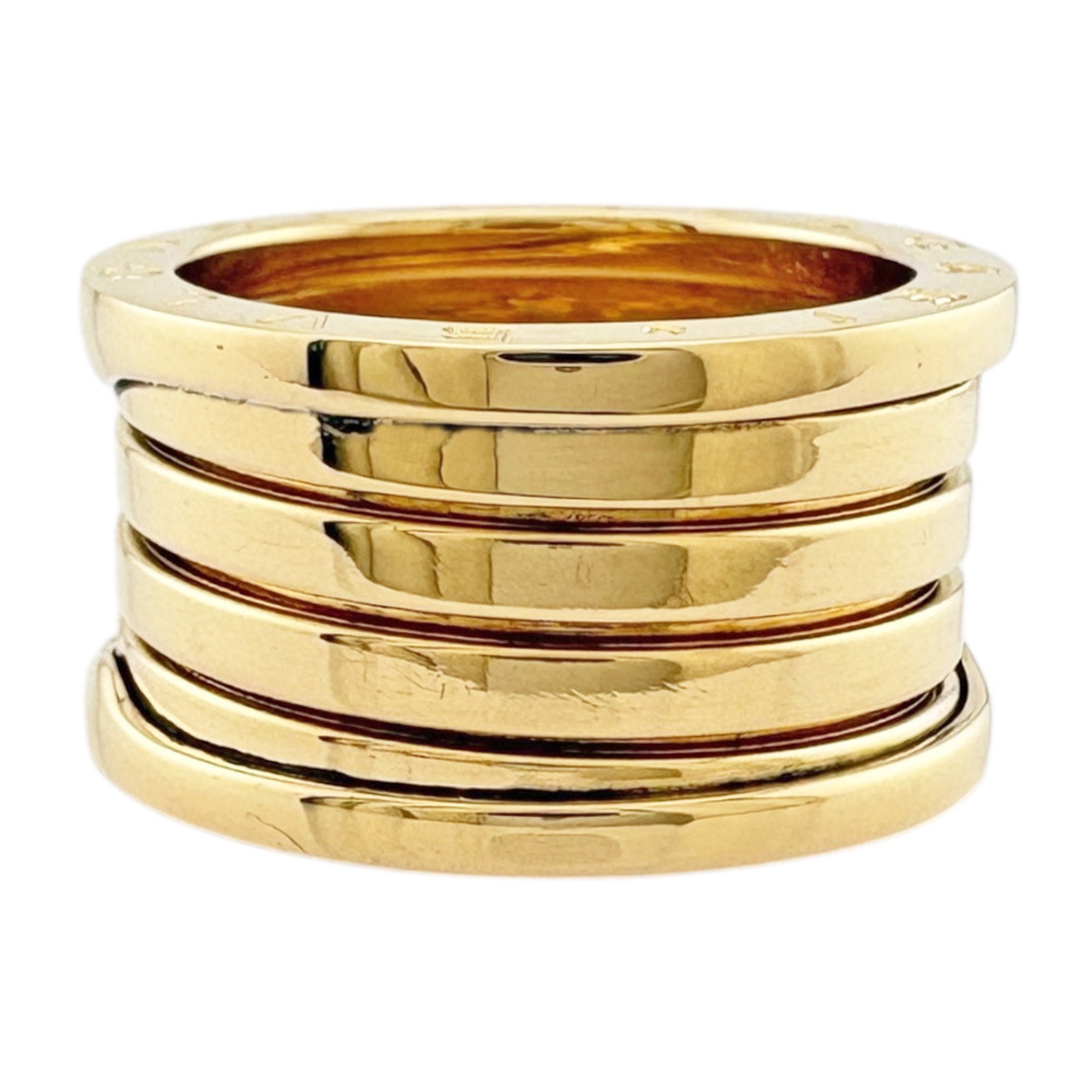 Bvlgari B.Zero1 Gold Yellow Gold (18K) Band Ring (Pre-Owned)