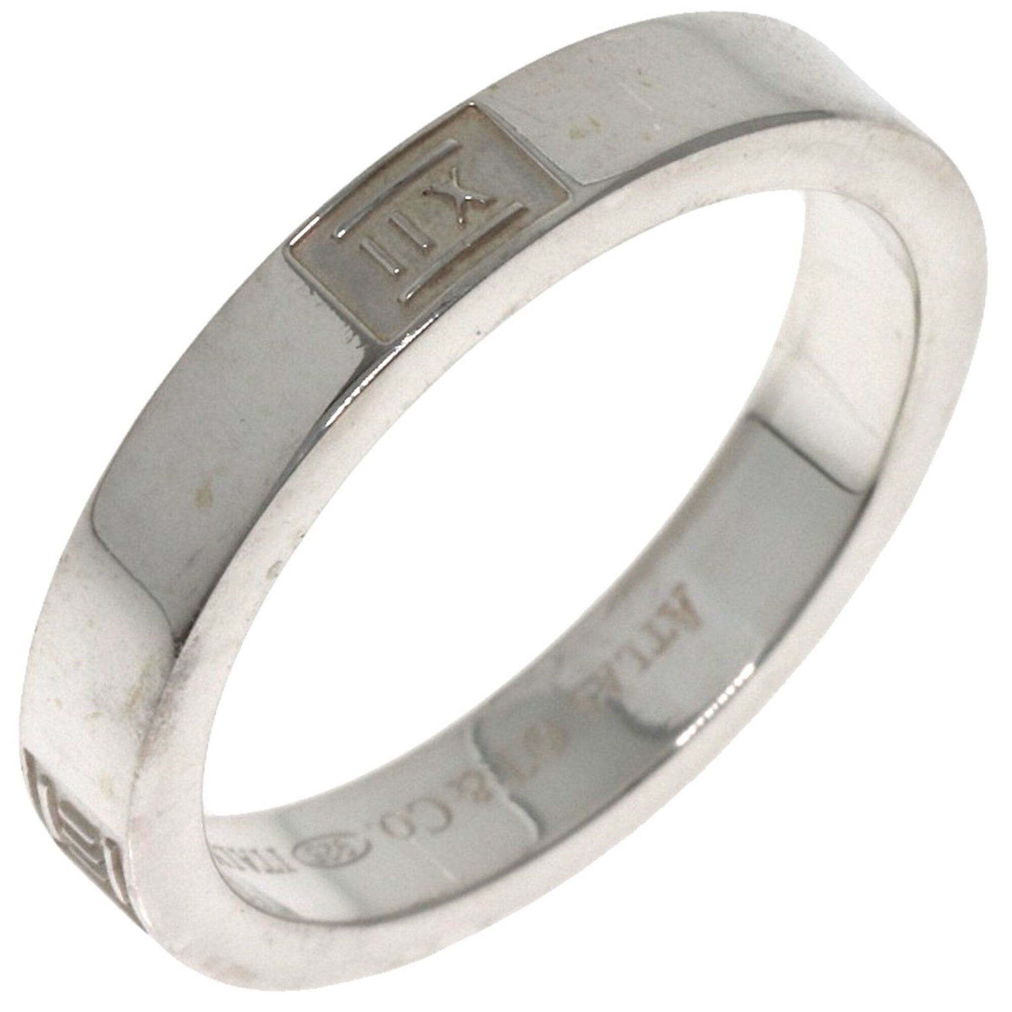 Tiffany Silver Band Ring (Pre-Owned)