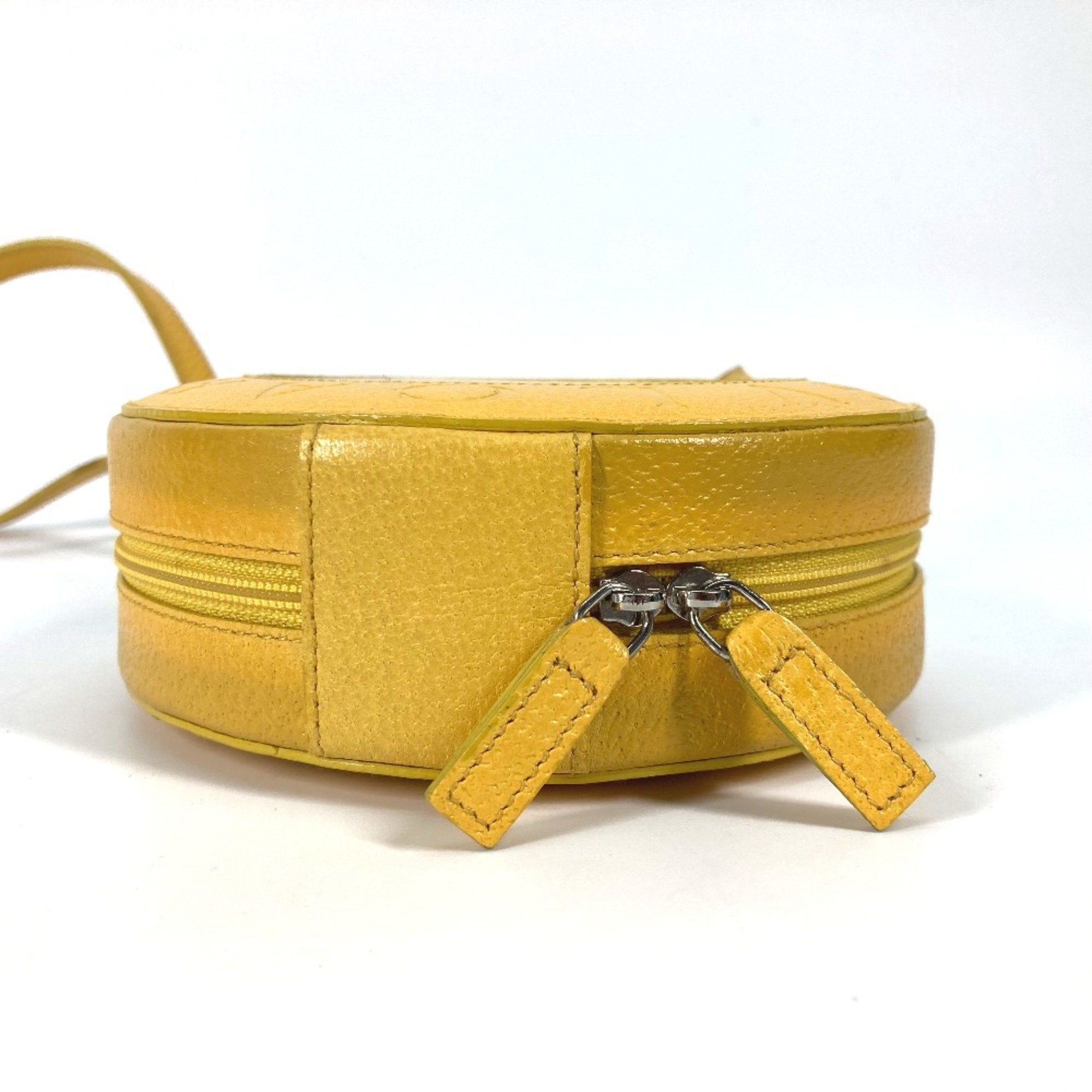 Bvlgari Yellow Leather Shoulder Bag (Pre-Owned)