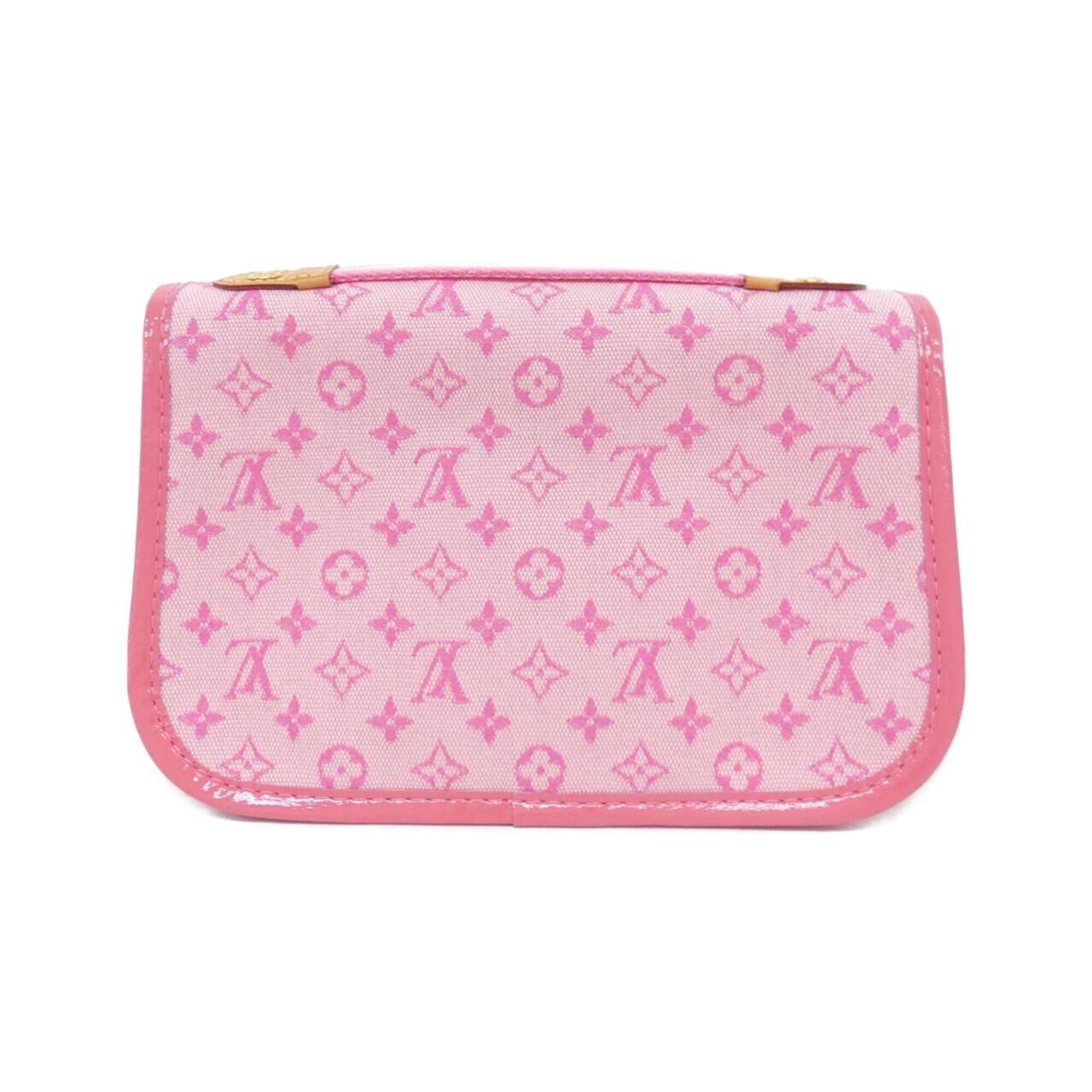 Louis Vuitton Pink Canvas Handbag (Pre-Owned)