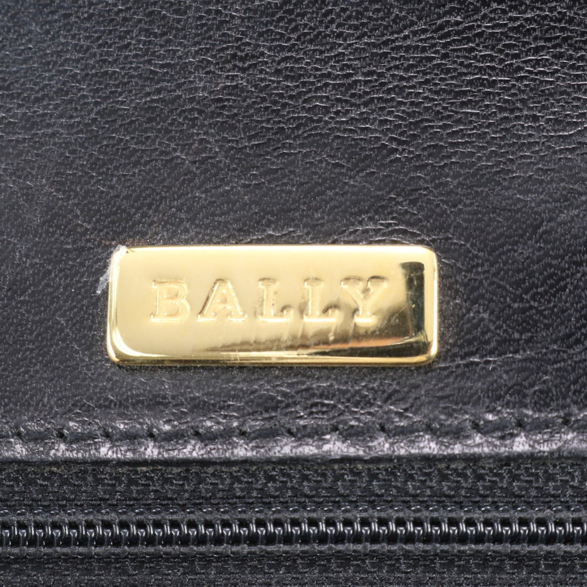 Bally Black Leather Briefcase (Pre-Owned)