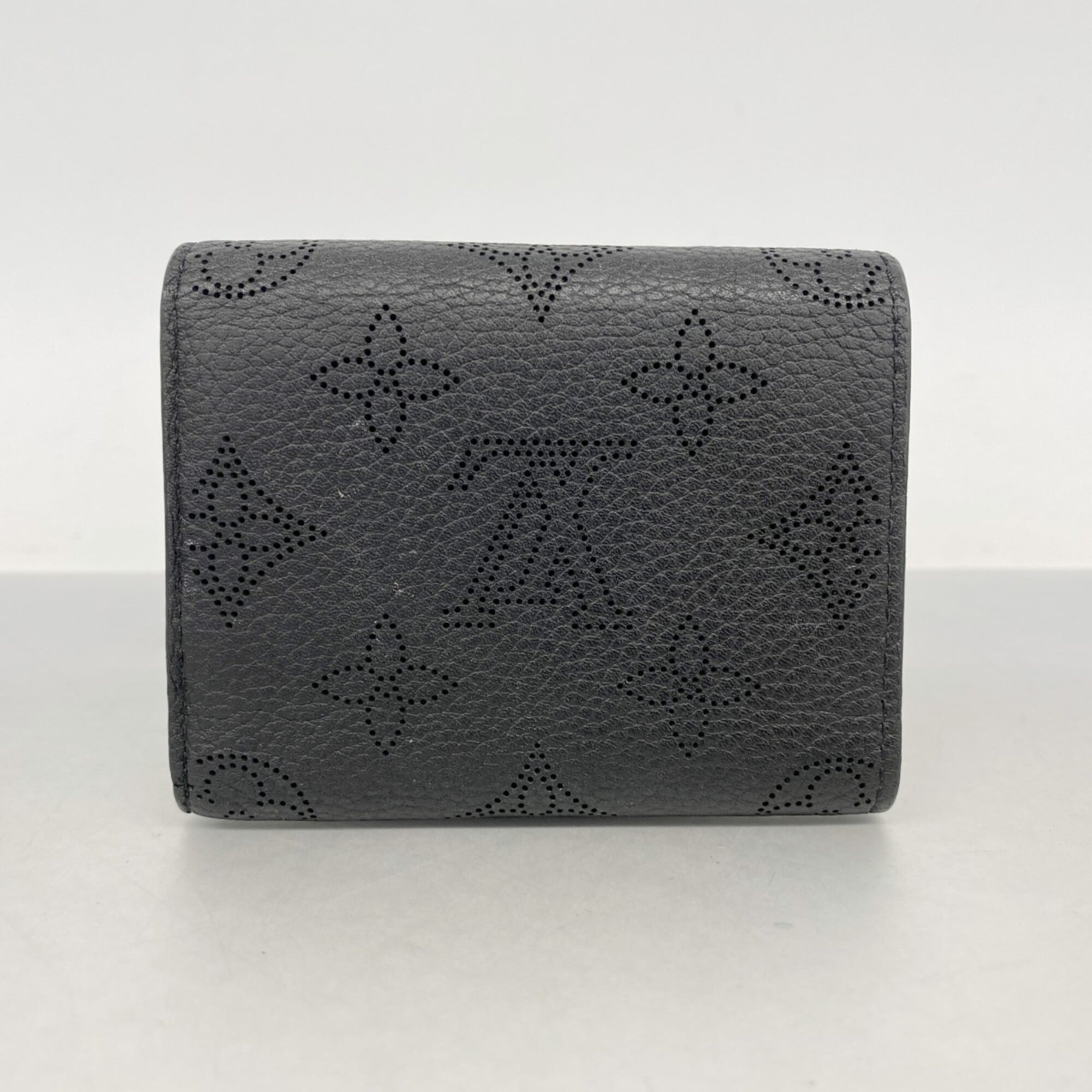 Louis Vuitton Noir Wallet (Tri-Fold) (Pre-Owned)