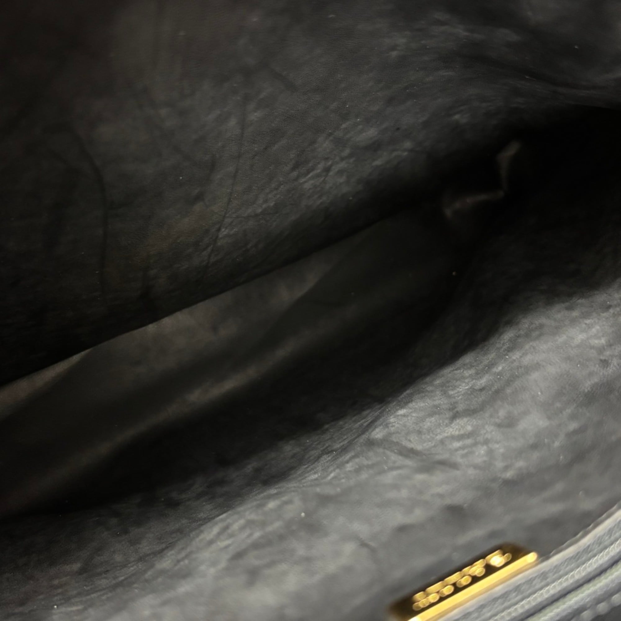 Bally Black Quilting Leather Tote Bag (Pre-Owned)