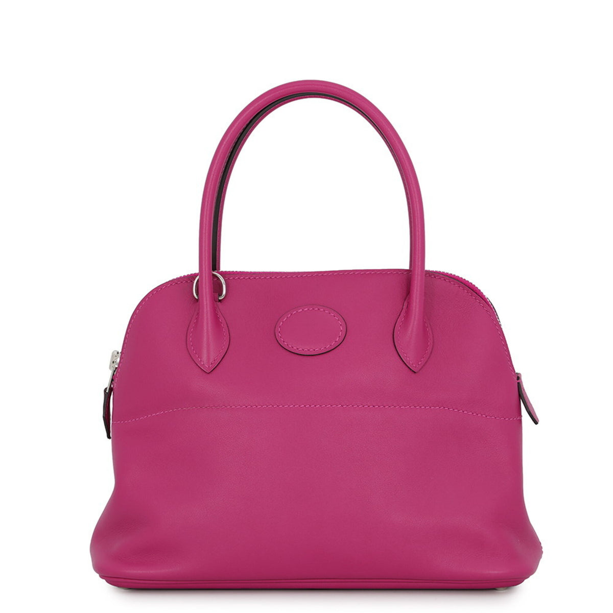 Hermes Bolide Rose Purple Swift Leather Handbag Shoulder Bag (Pre-Owned)