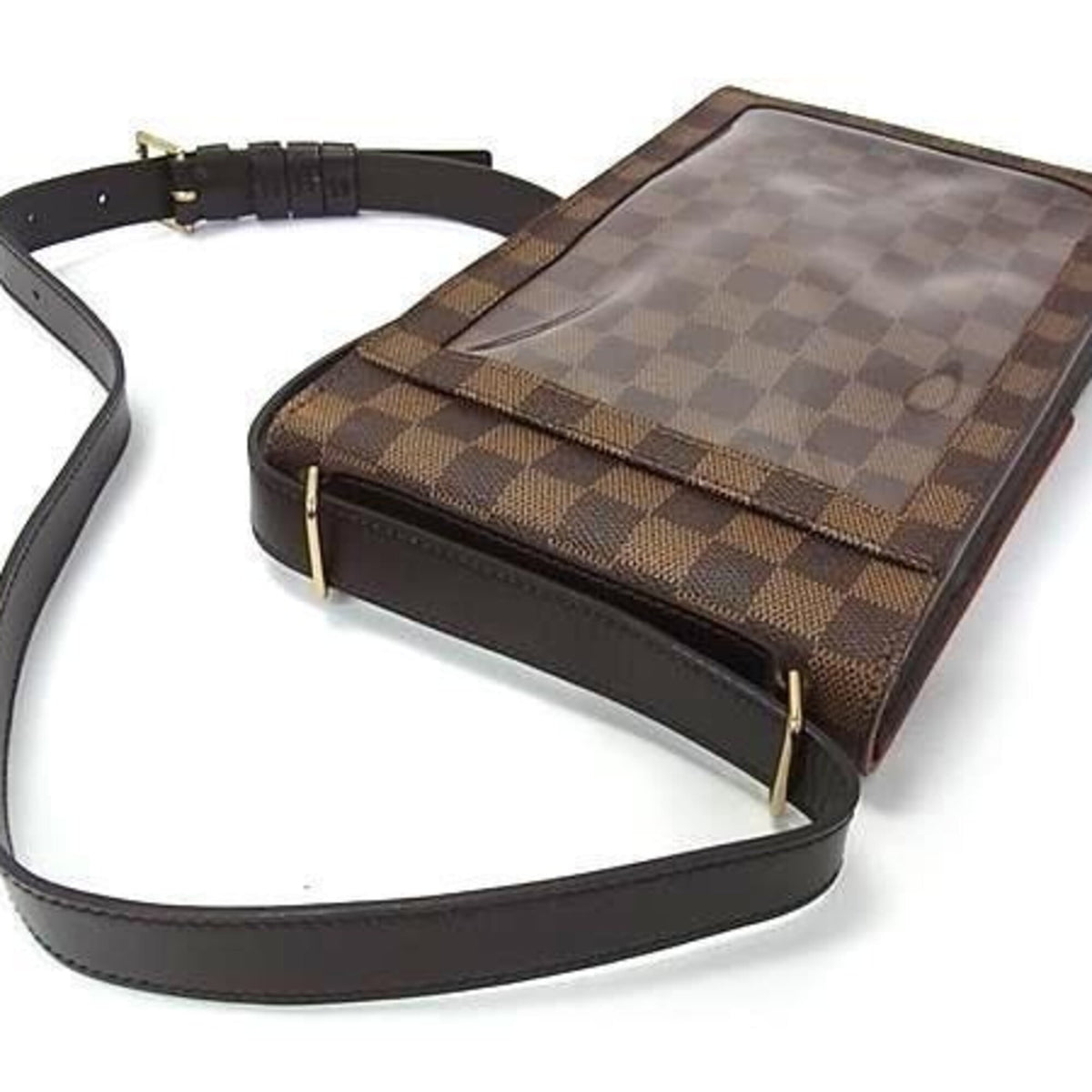 Louis Vuitton Brown Ebene Pvc Leather Shoulder Bag (Pre-Owned)