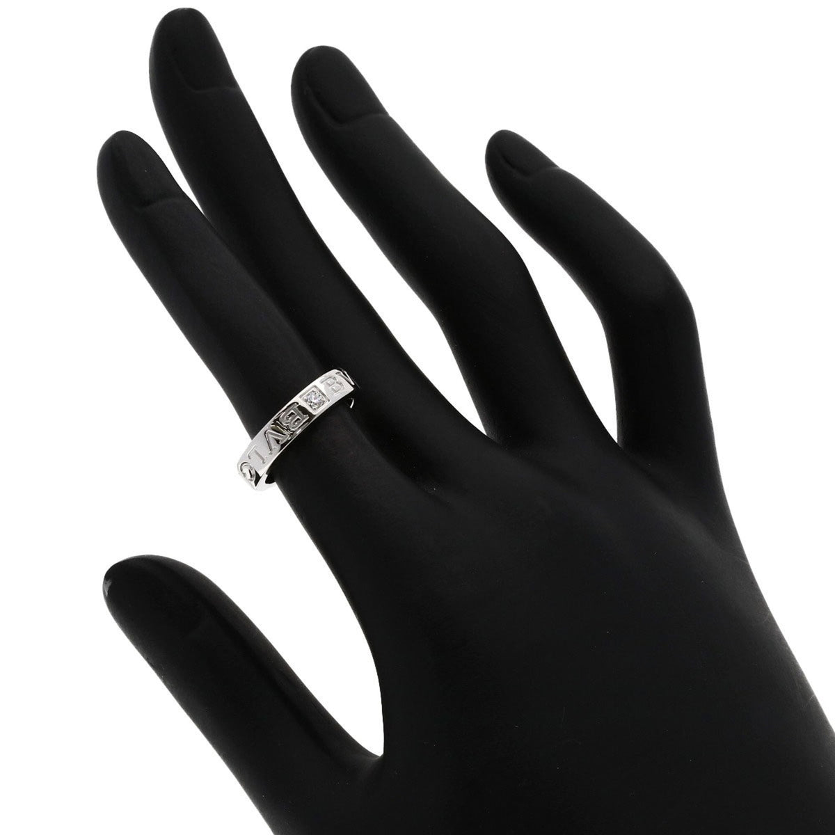 Bvlgari White Gold (18K) Band Ring (Pre-Owned)