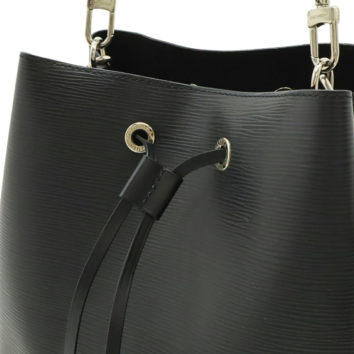 Louis Vuitton Black Noir Epi Leather Handbag Shoulder Bag (Pre-Owned)