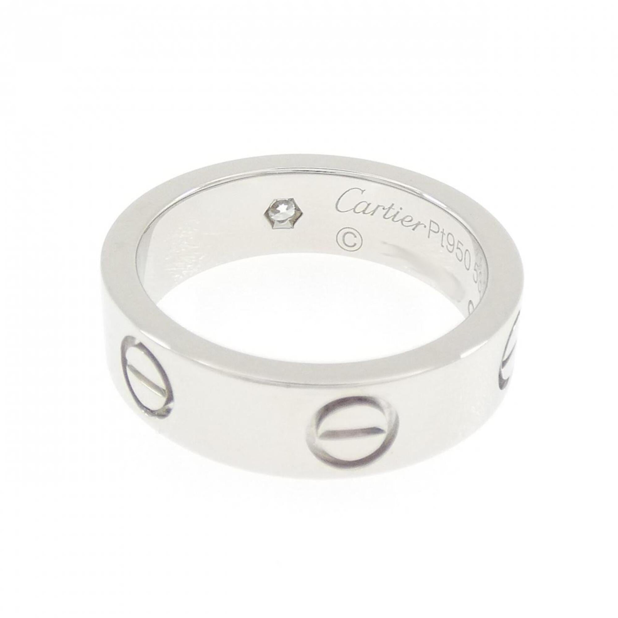 Cartier Platinum 950 Band Ring (Pre-Owned)