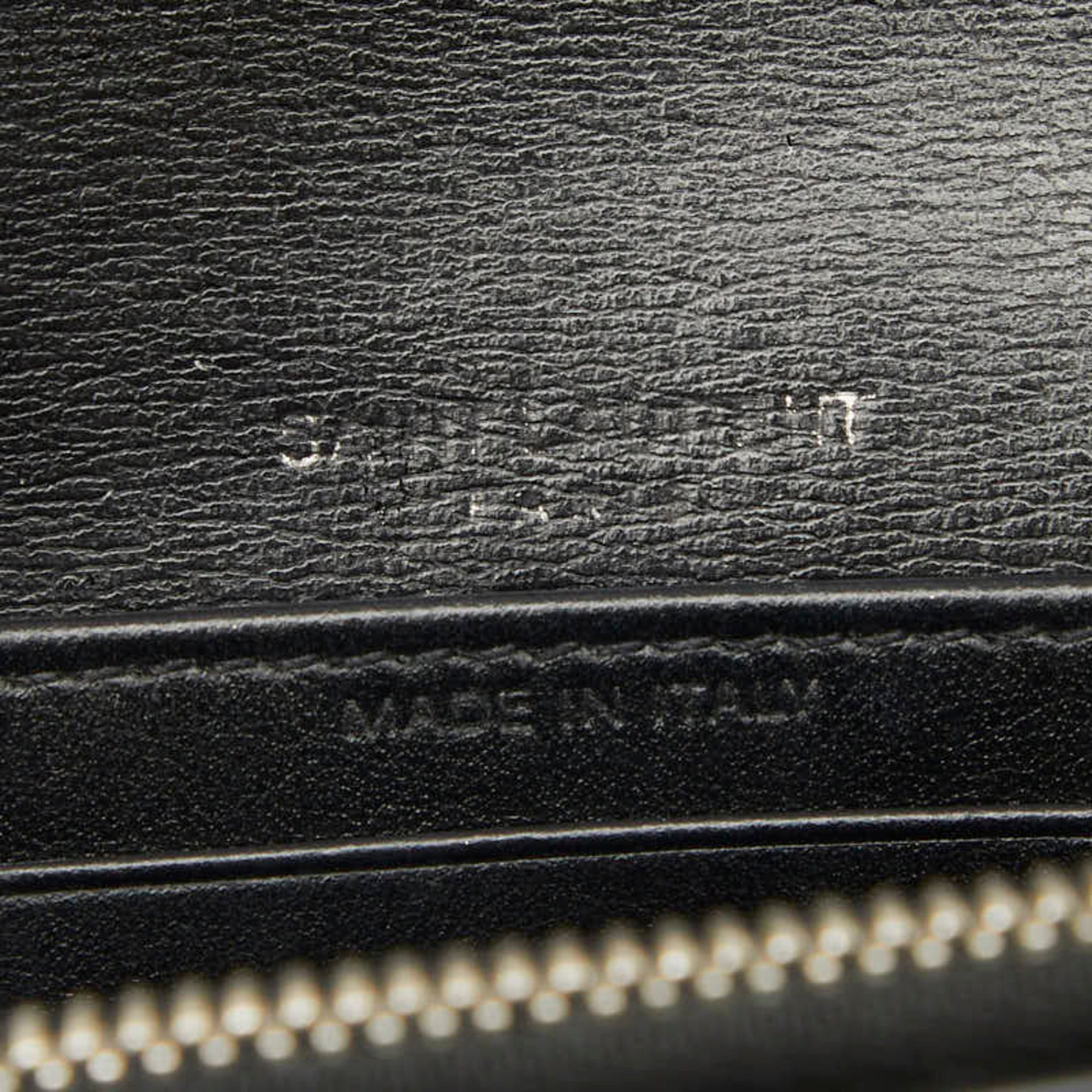 Saint Laurent Black Leather Shoulder Bag (Pre-Owned)