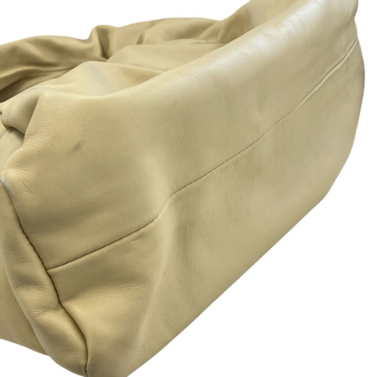 Bottega Veneta Beige Leather Shoulder Bag (Pre-Owned)