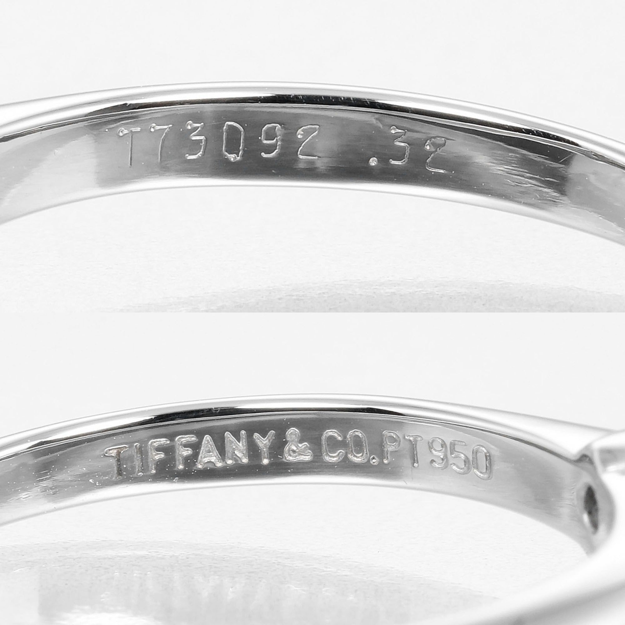 Tiffany Platinum 950 Band Ring (Pre-Owned)