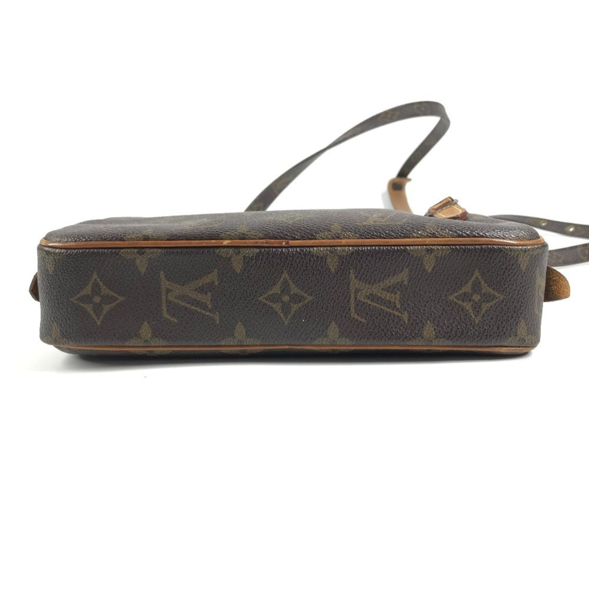 Louis Vuitton Monogram Brown Monogram Pochette Shoulder Bag (Pre-Owned)
