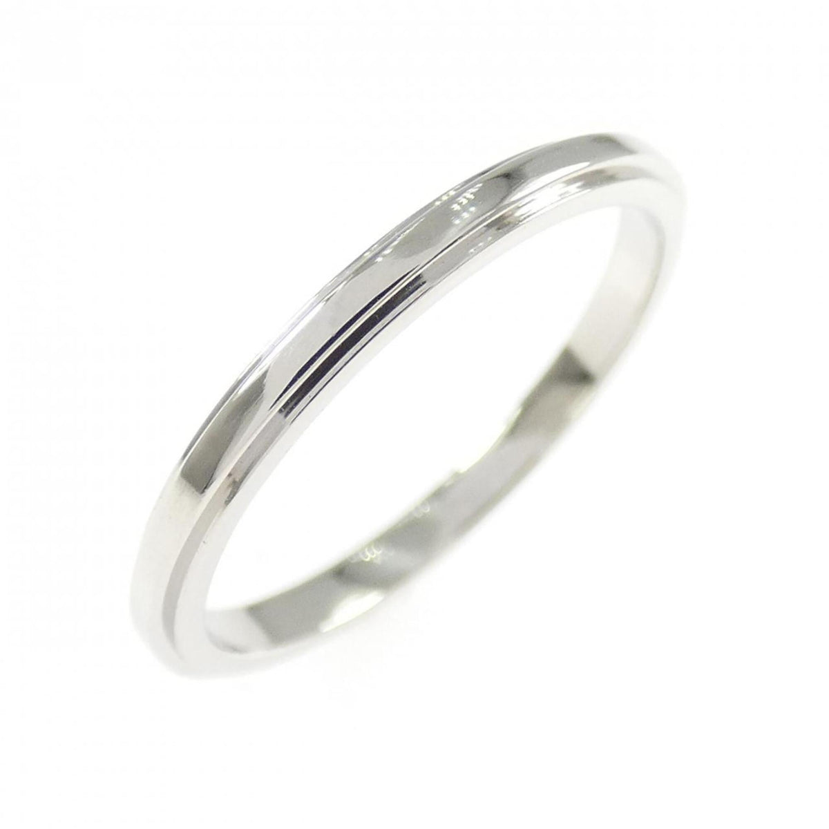 Cartier Platinum 950 Band Ring (Pre-Owned)