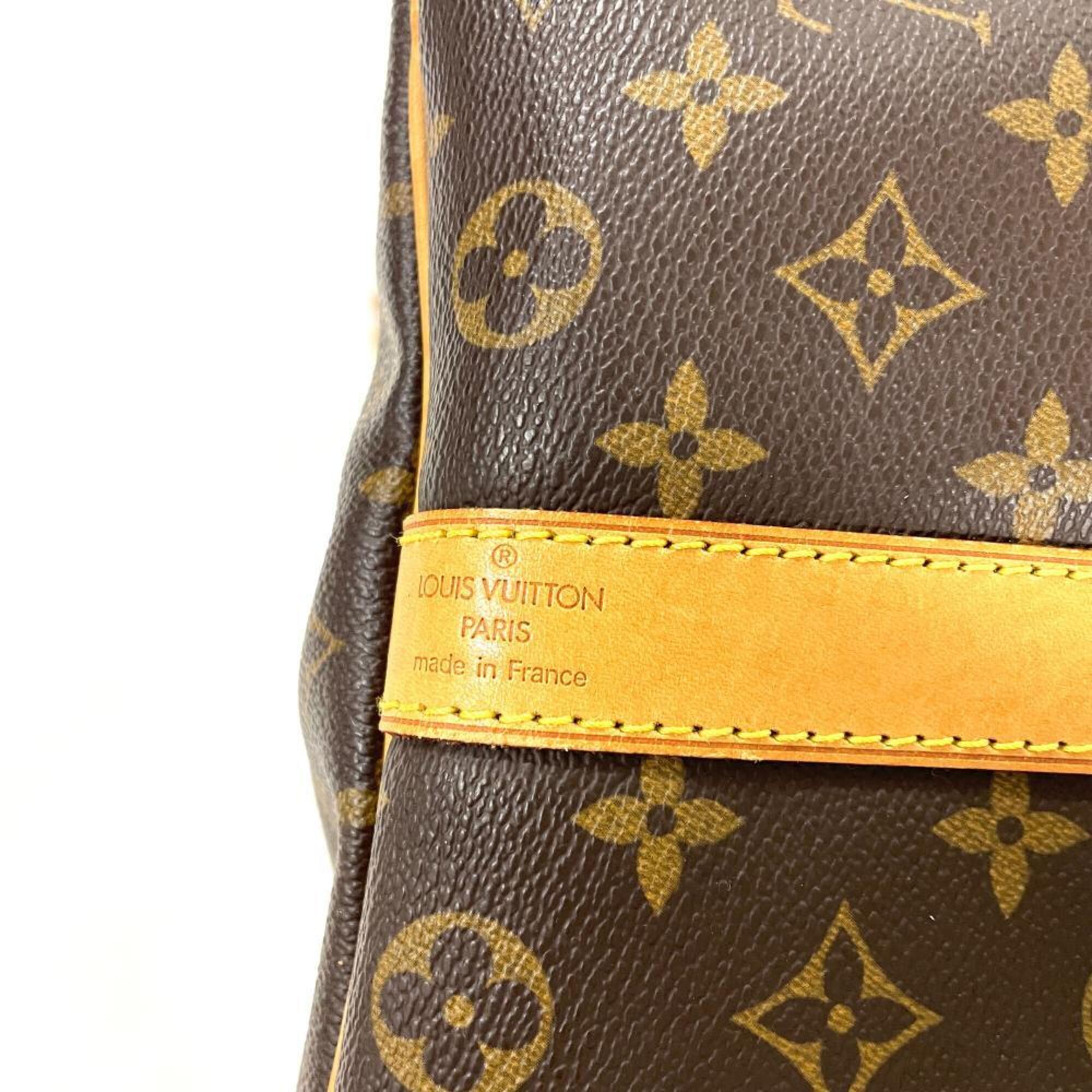 Louis Vuitton Brown Monogram Canvas Boston Bag (Pre-Owned)