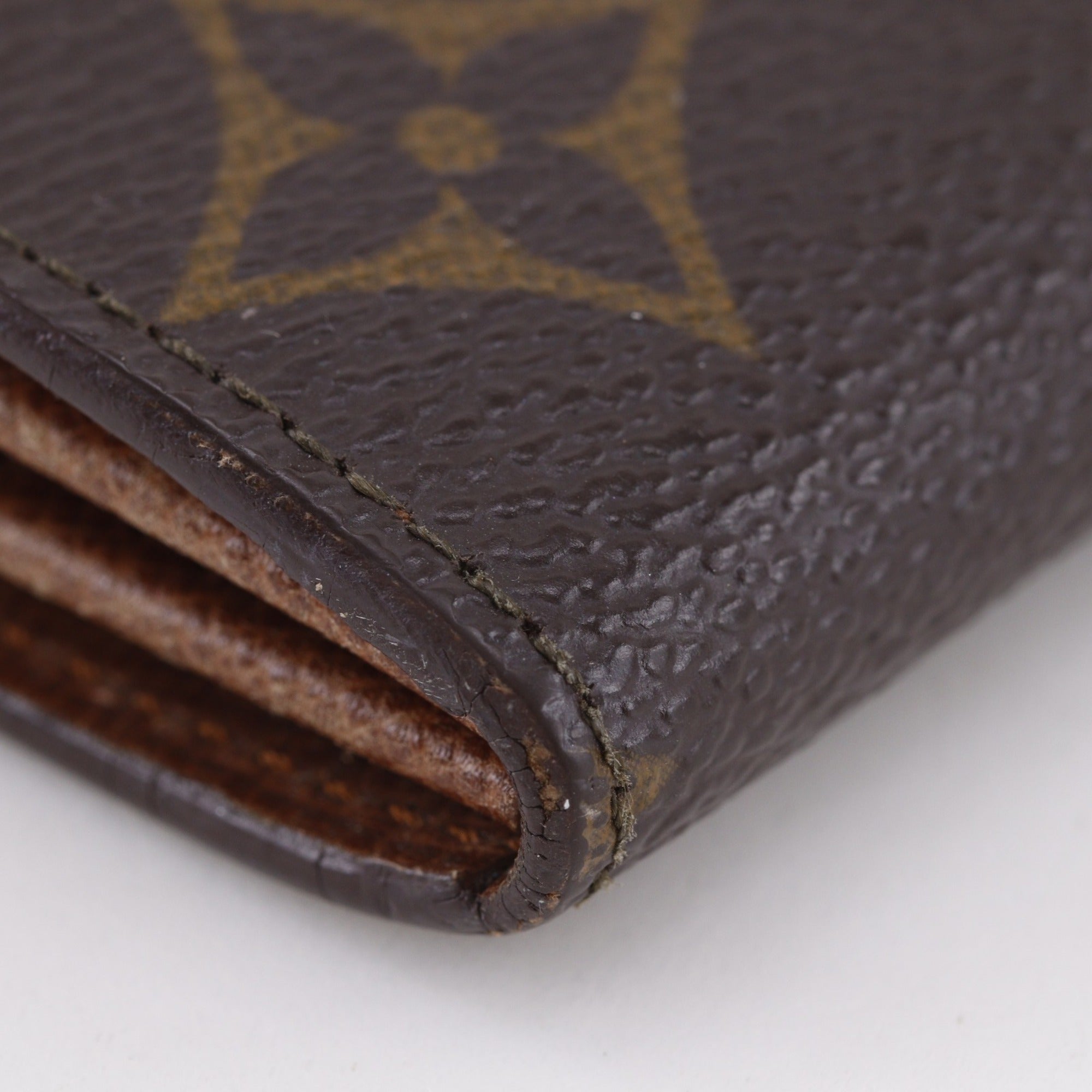 Louis Vuitton Monogram Brown Monogram Long Wallet (Bi-Fold) (Pre-Owned)