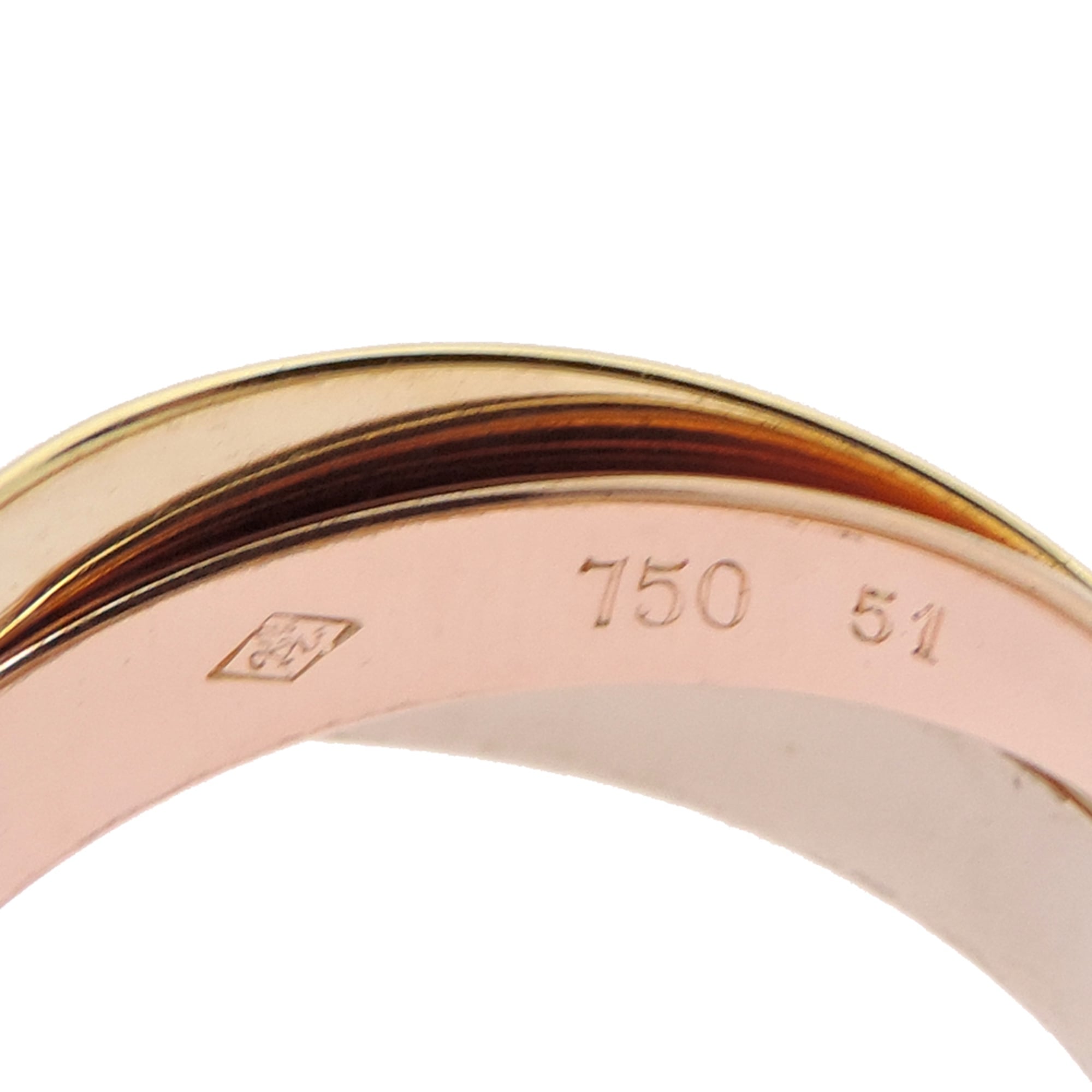 Cartier Yellow Gold (18K) Pink Gold (18K) White Gold (18K) Band Ring (Pre-Owned)