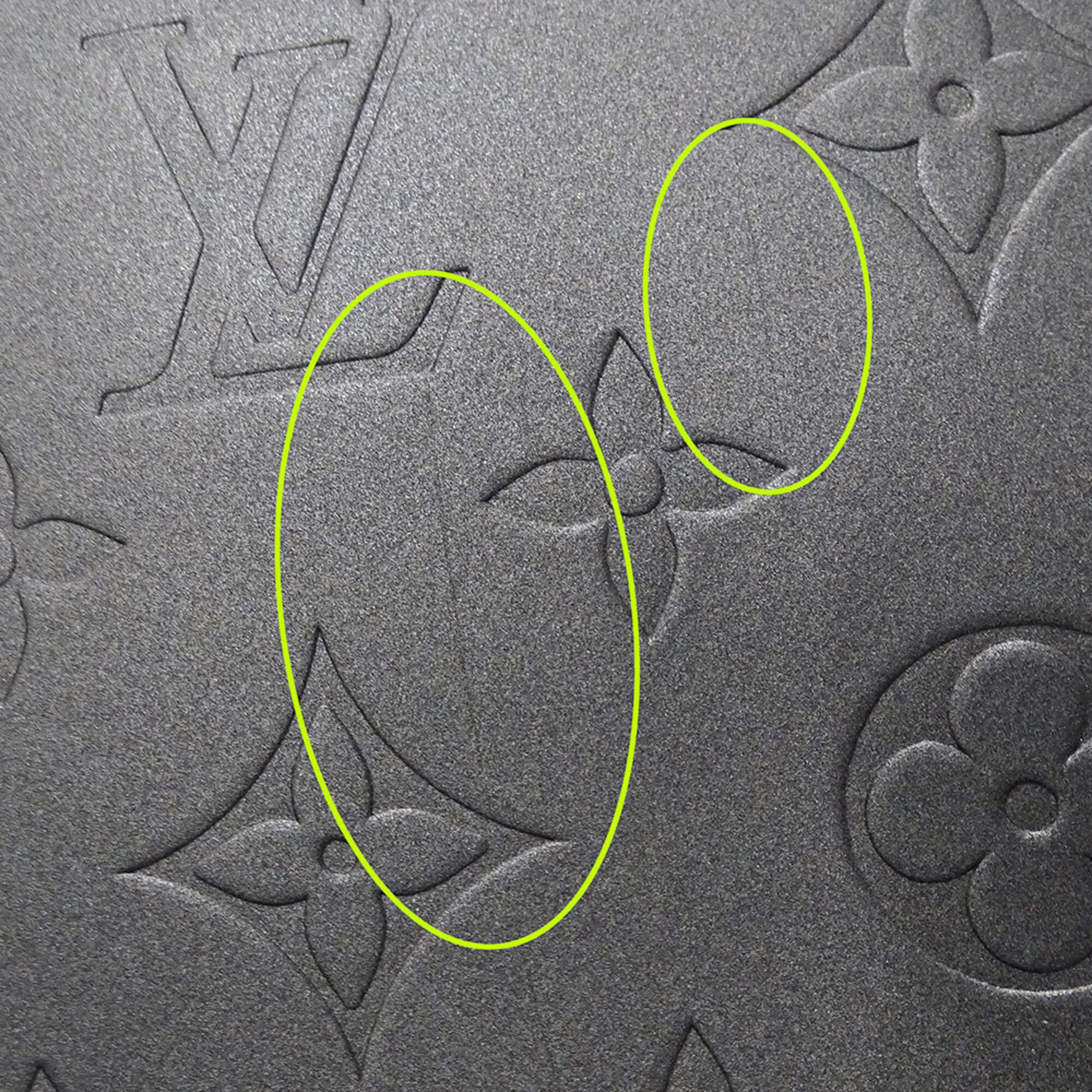 Louis Vuitton Noir Monogram Mat Tote Bag (Pre-Owned)