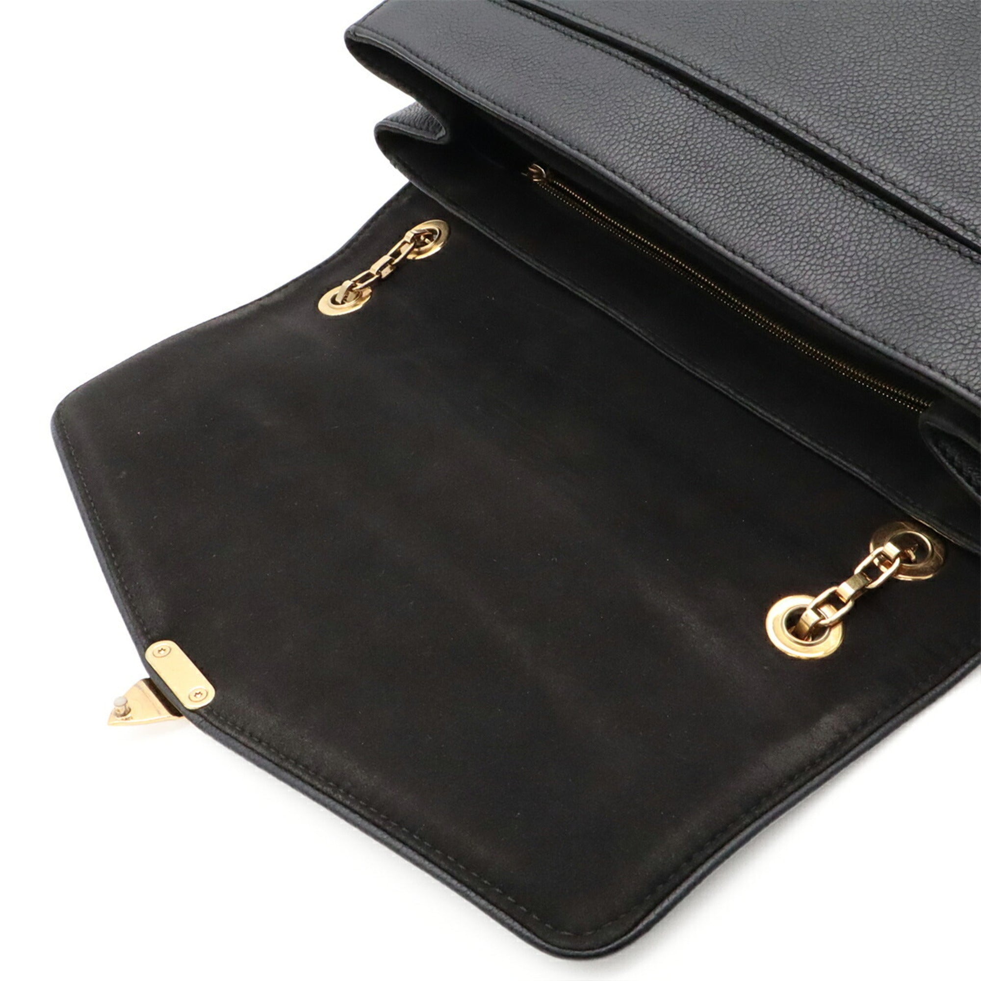 Louis Vuitton Black Noir Monogram Empreinte Shoulder Bag (Pre-Owned)