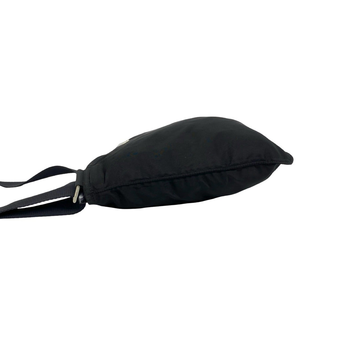 Prada Black Nylon Pochette Shoulder Bag (Pre-Owned)