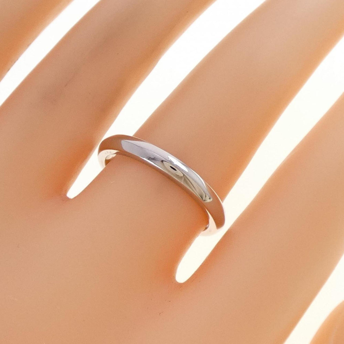 Bvlgari Platinum 950 Band Ring (Pre-Owned)