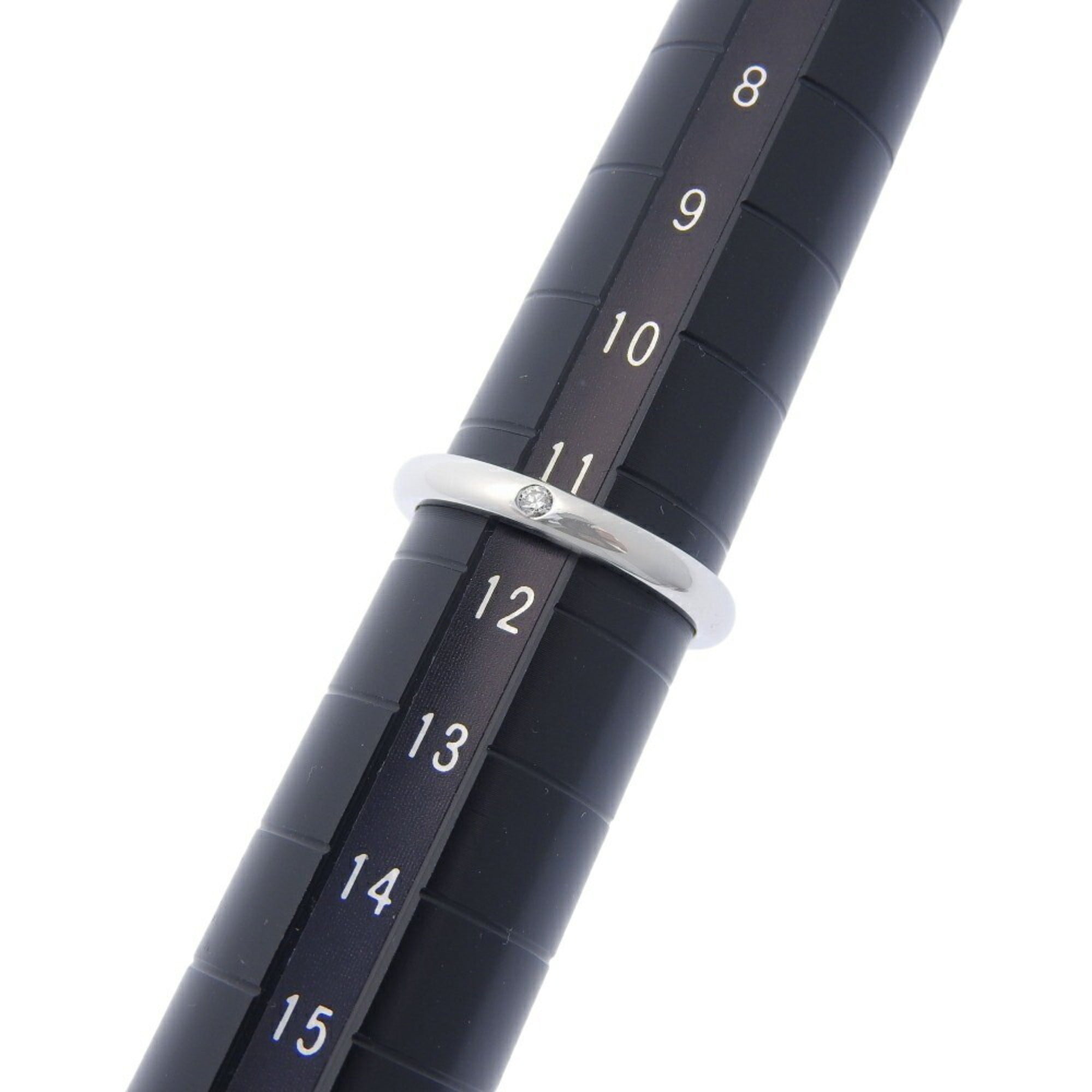 Tiffany Platinum Platinum 950 Band Ring (Pre-Owned)