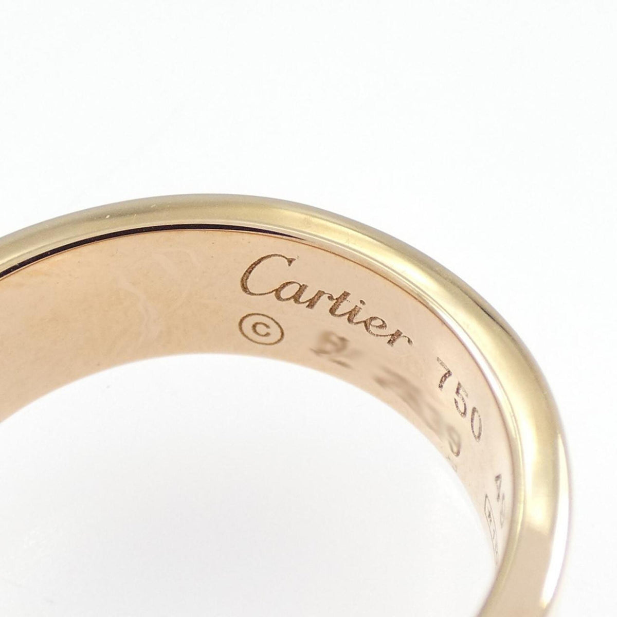 Cartier Pink Gold (18K) Band Ring (Pre-Owned)
