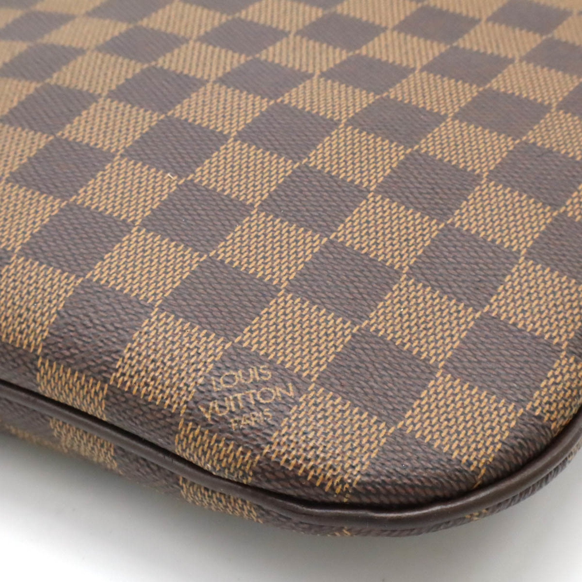 Louis Vuitton Brown Pvc Pochette Shoulder Bag (Pre-Owned)