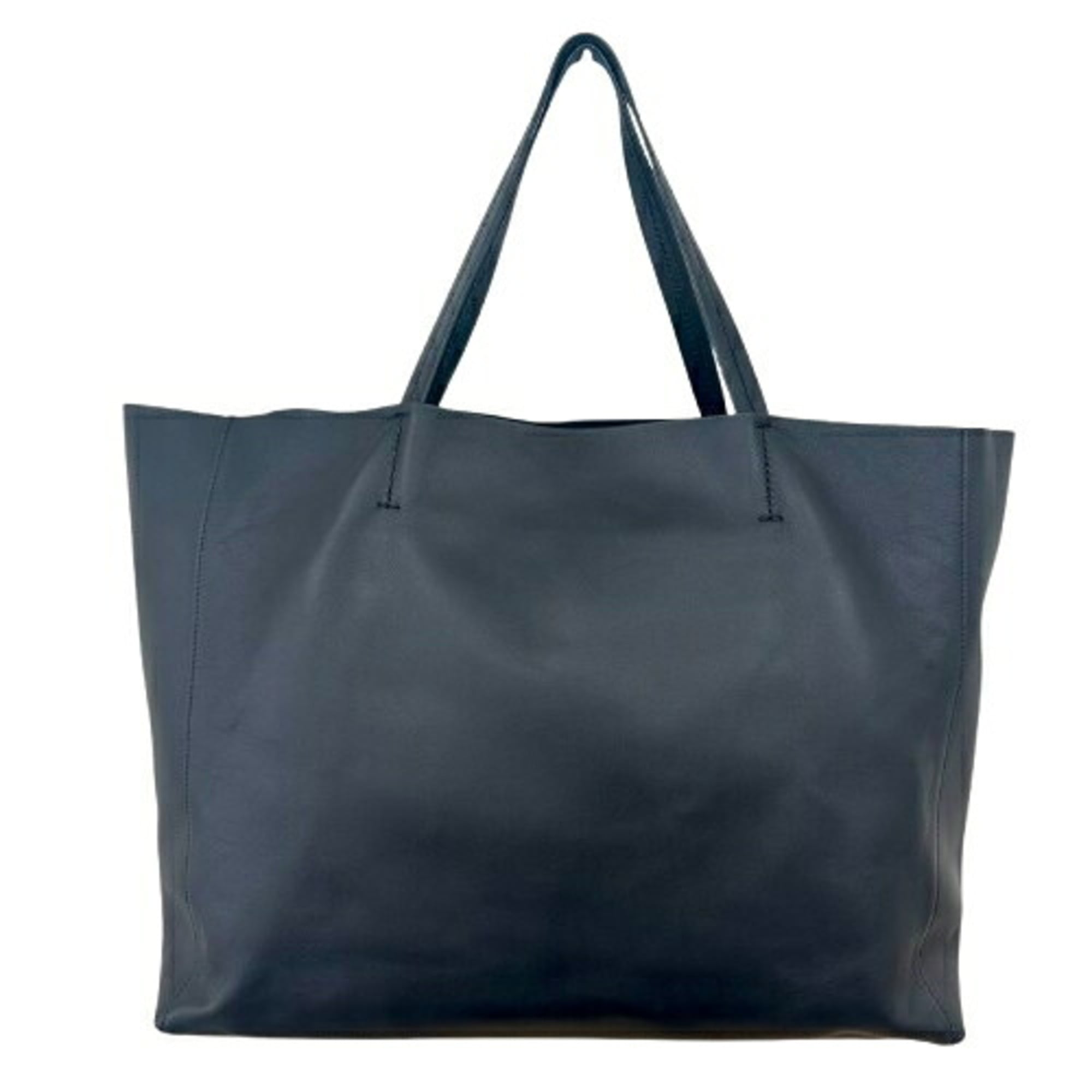 Celine Black Leather Tote Bag (Pre-Owned)