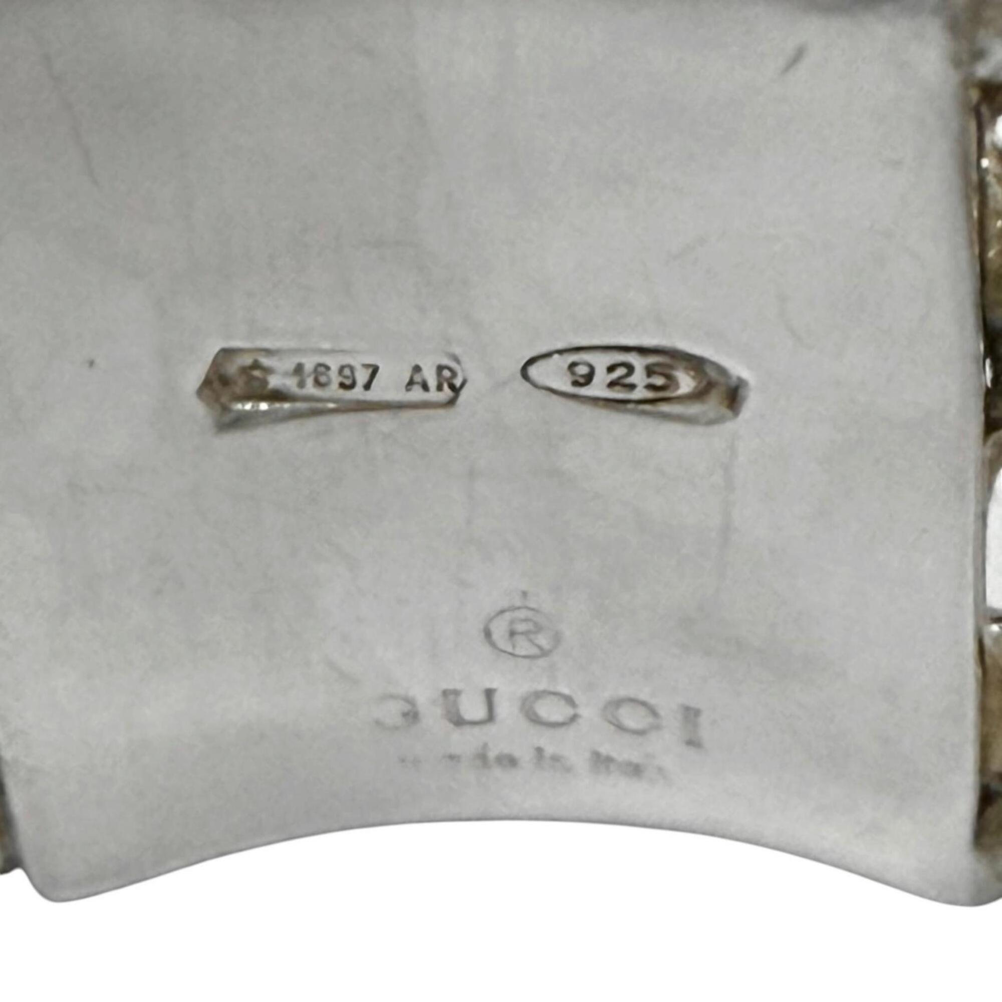 Gucci Silver Silver 925 Band Ring (Pre-Owned)