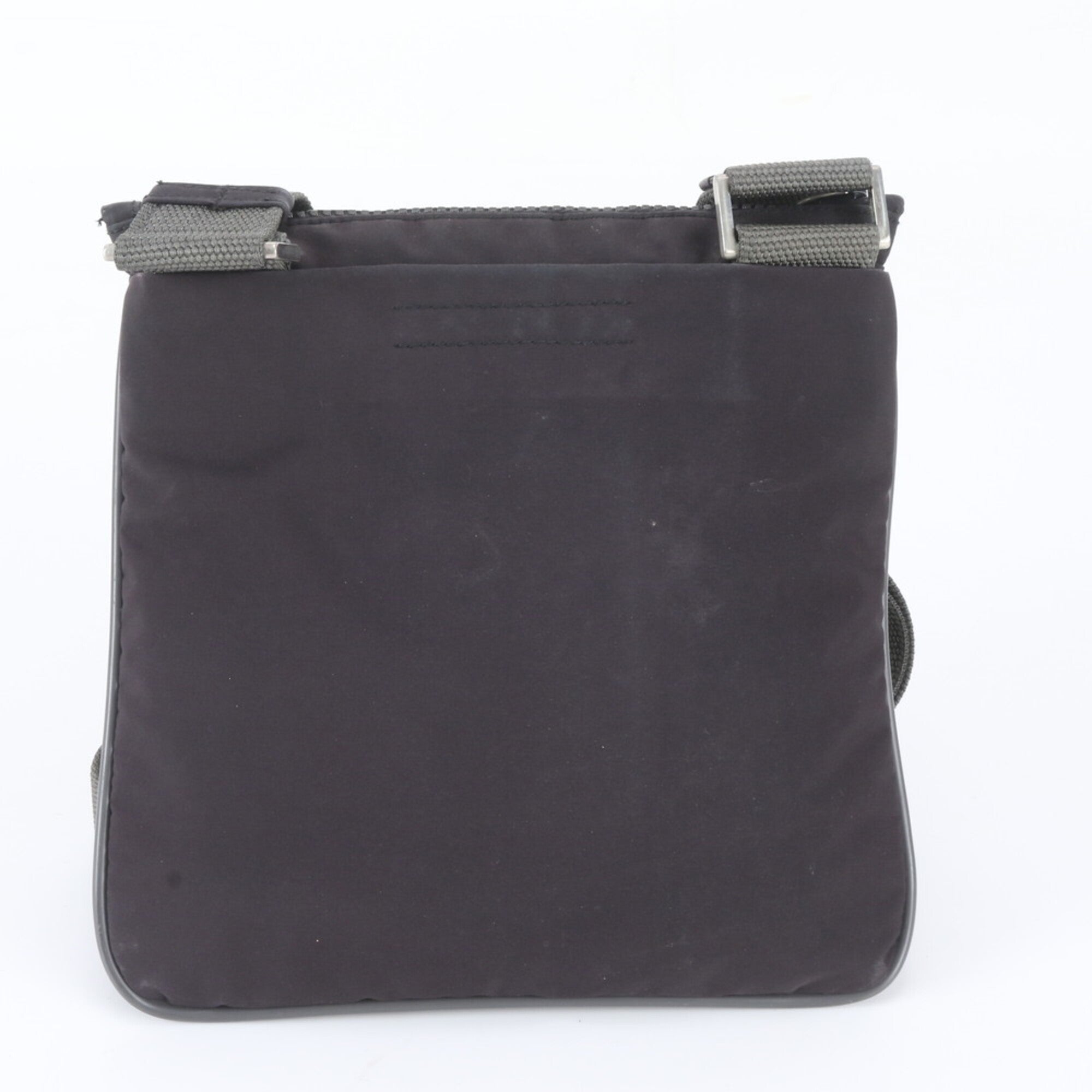 Pradasports Black Messenger Bag Shoulder Bag Tote Bag (Pre-Owned)