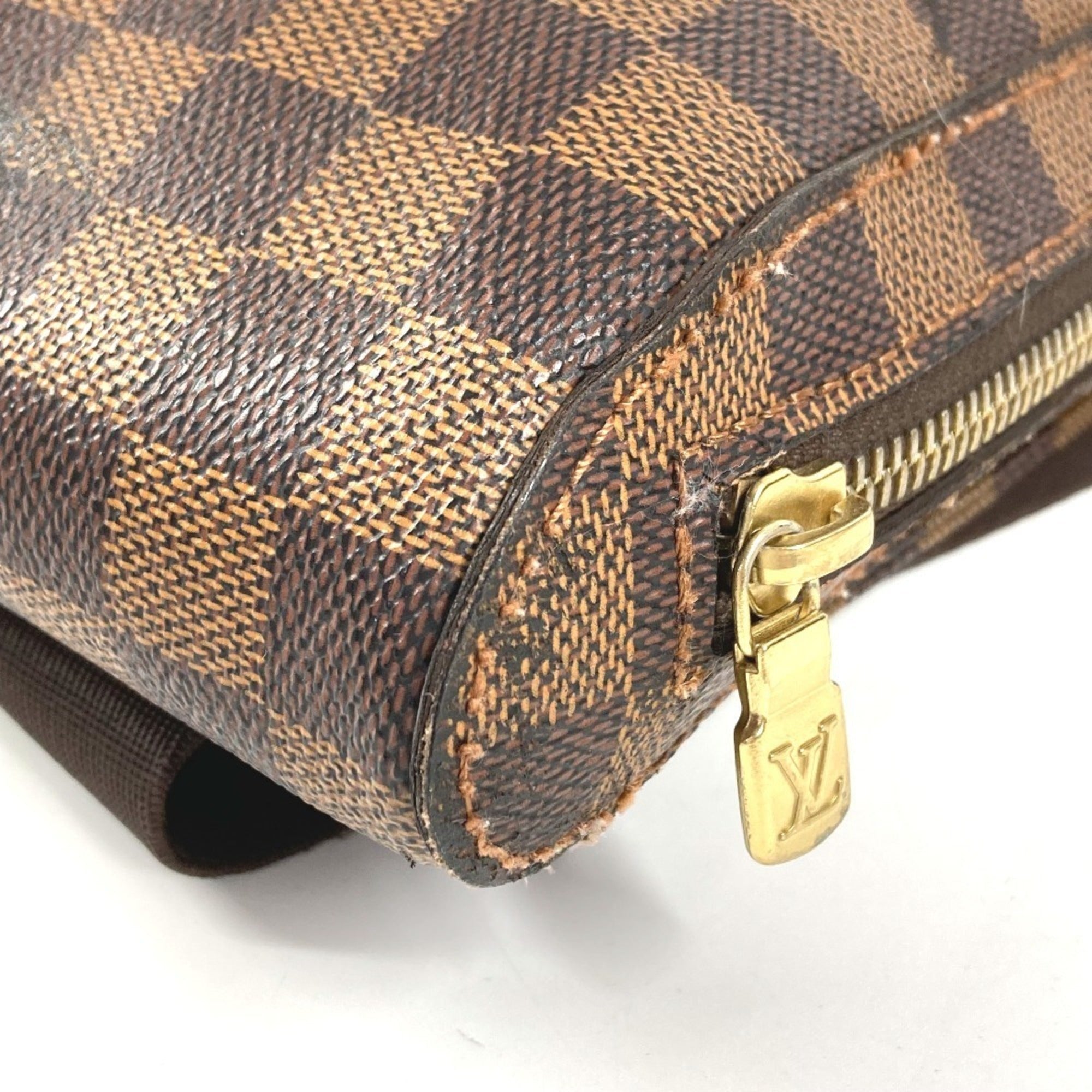Louis Vuitton Brown Damier Canvas Ebene Damier Canvas Fanny Pack Shoulder Bag (Pre-Owned)