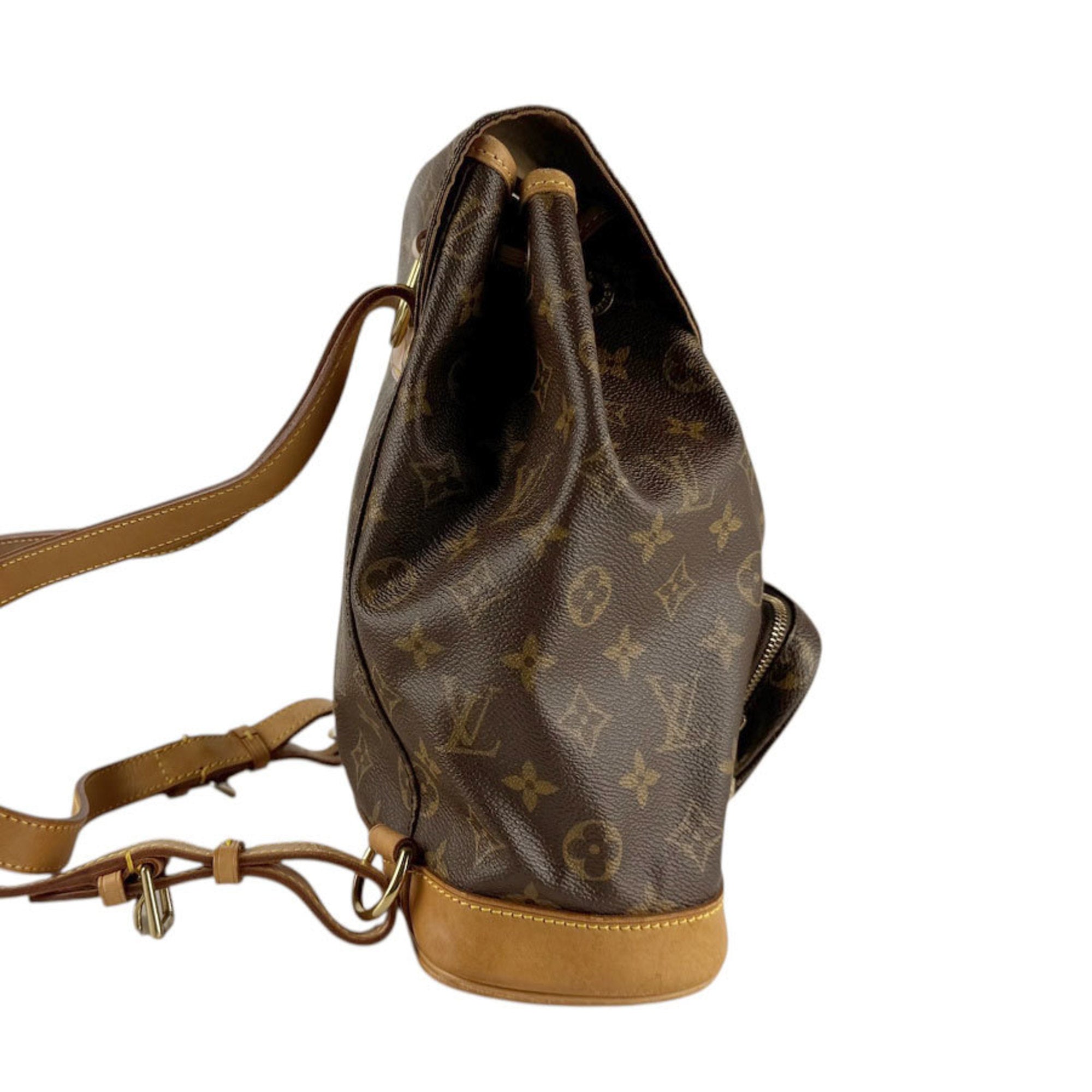 Louis Vuitton Brown Monogram Backpack (Pre-Owned)