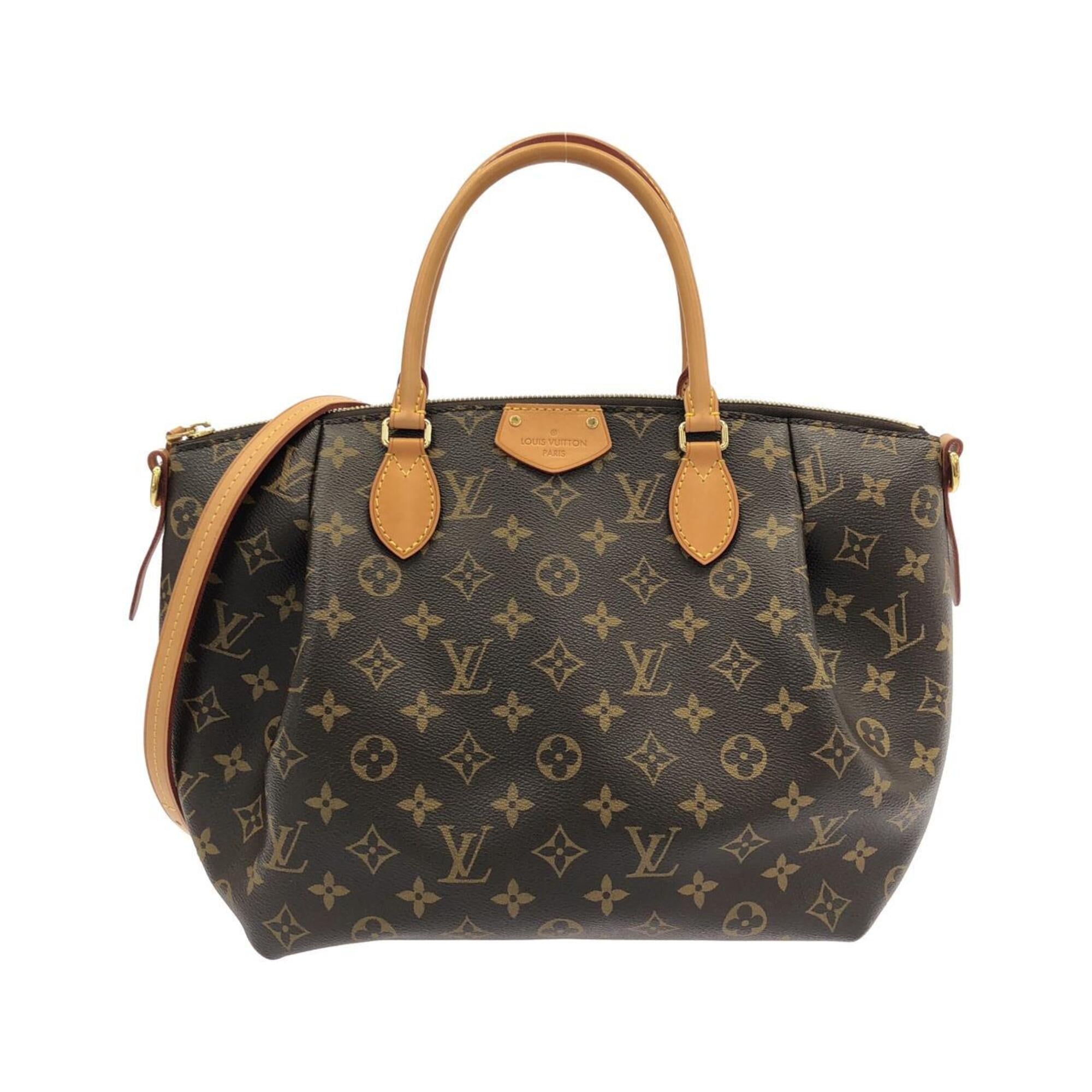 Louis Vuitton Brown Coated Canvas Handbag (Pre-Owned)