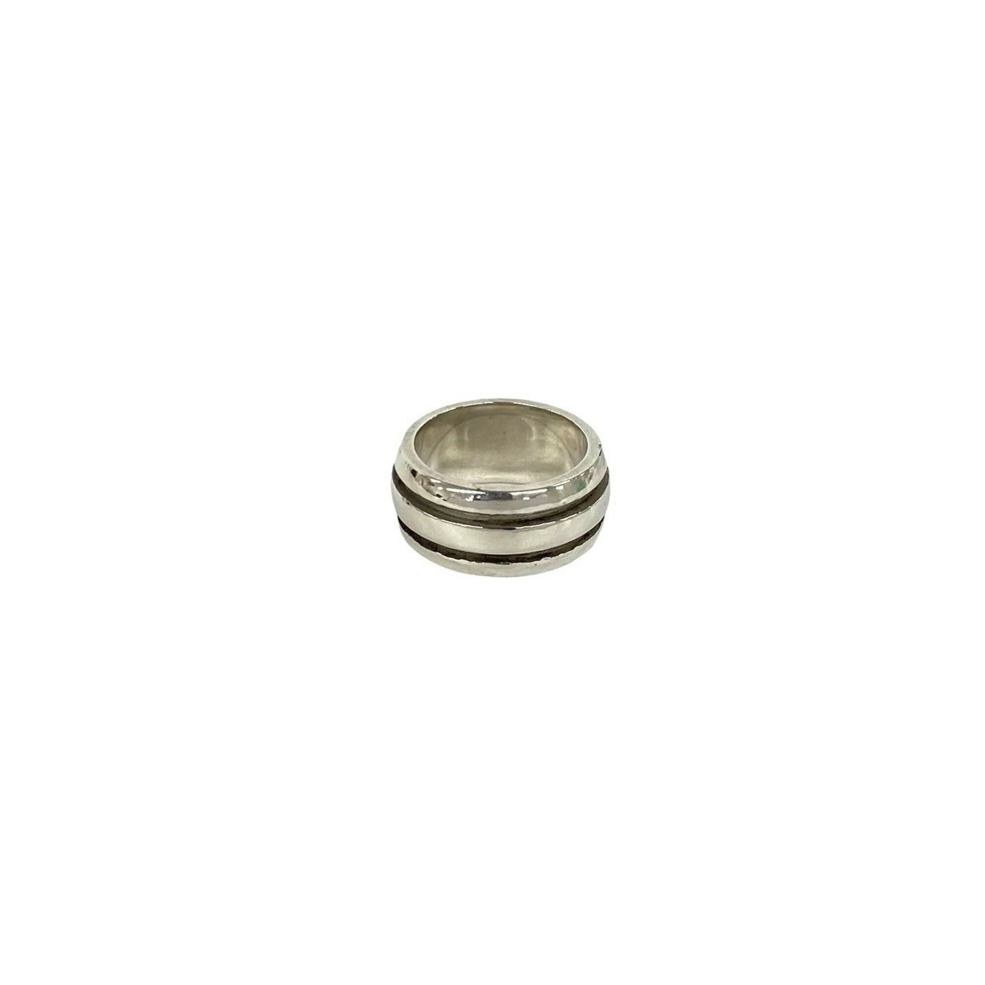 Tiffany Silver Silver 925 Band Ring (Pre-Owned)