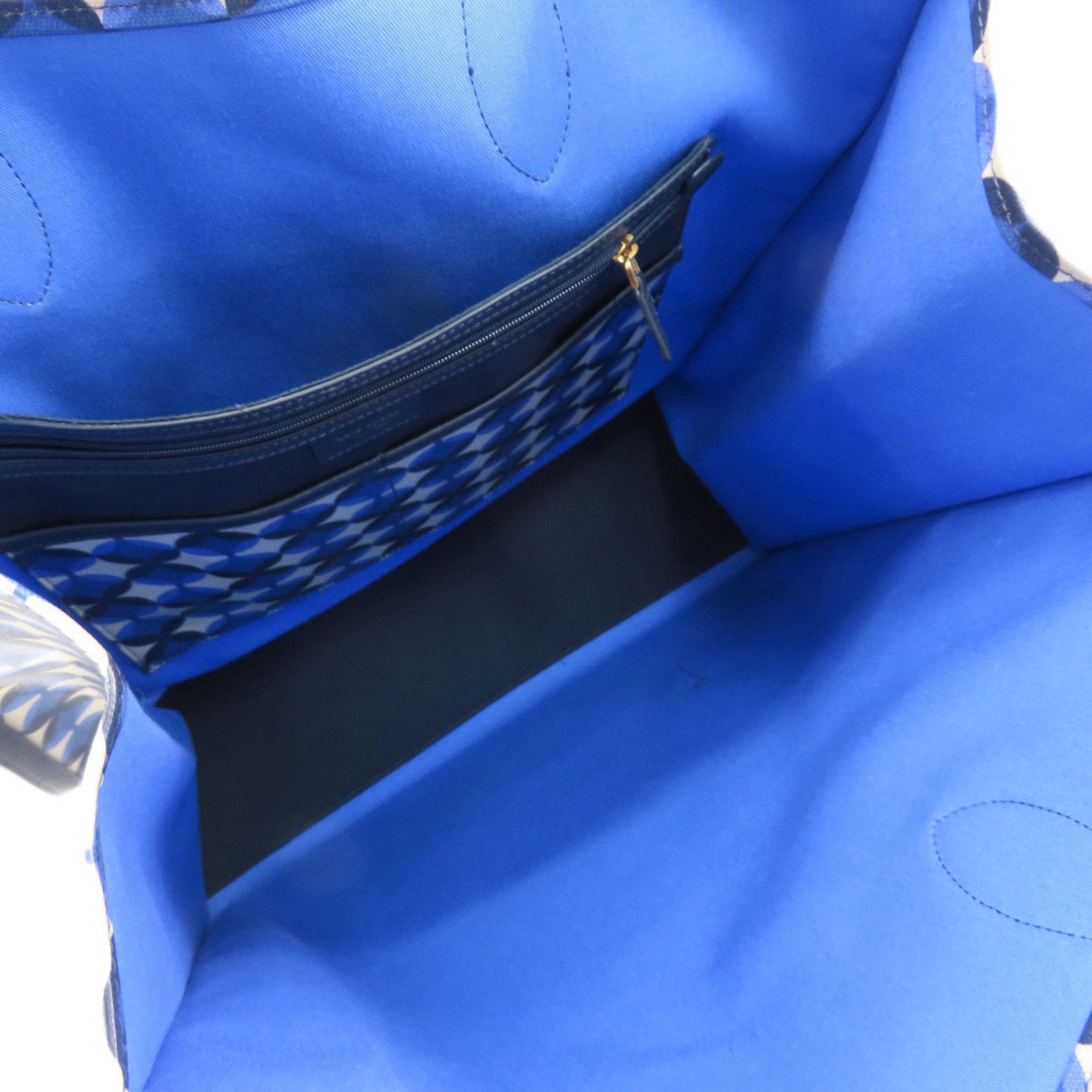 Kate Spade Blue Pvc Tote Bag (Pre-Owned)