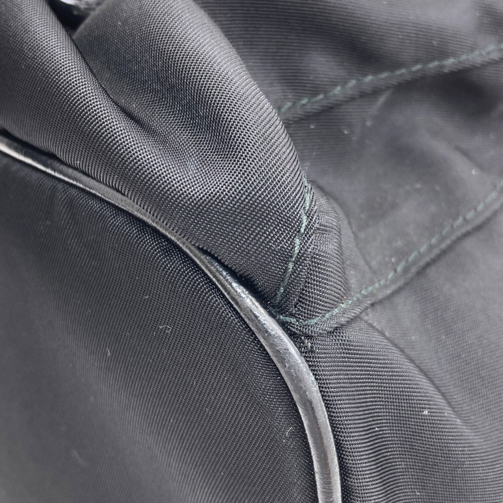 Prada Black Nylon Backpack (Pre-Owned)