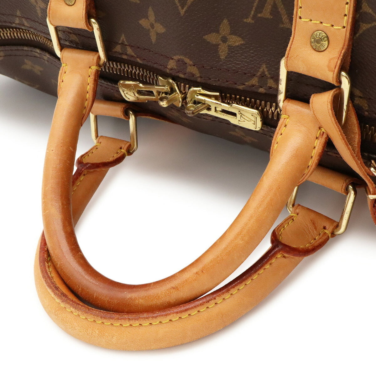 Louis Vuitton Brown Monogram Monogram Boston Bag Shoulder Bag (Pre-Owned)